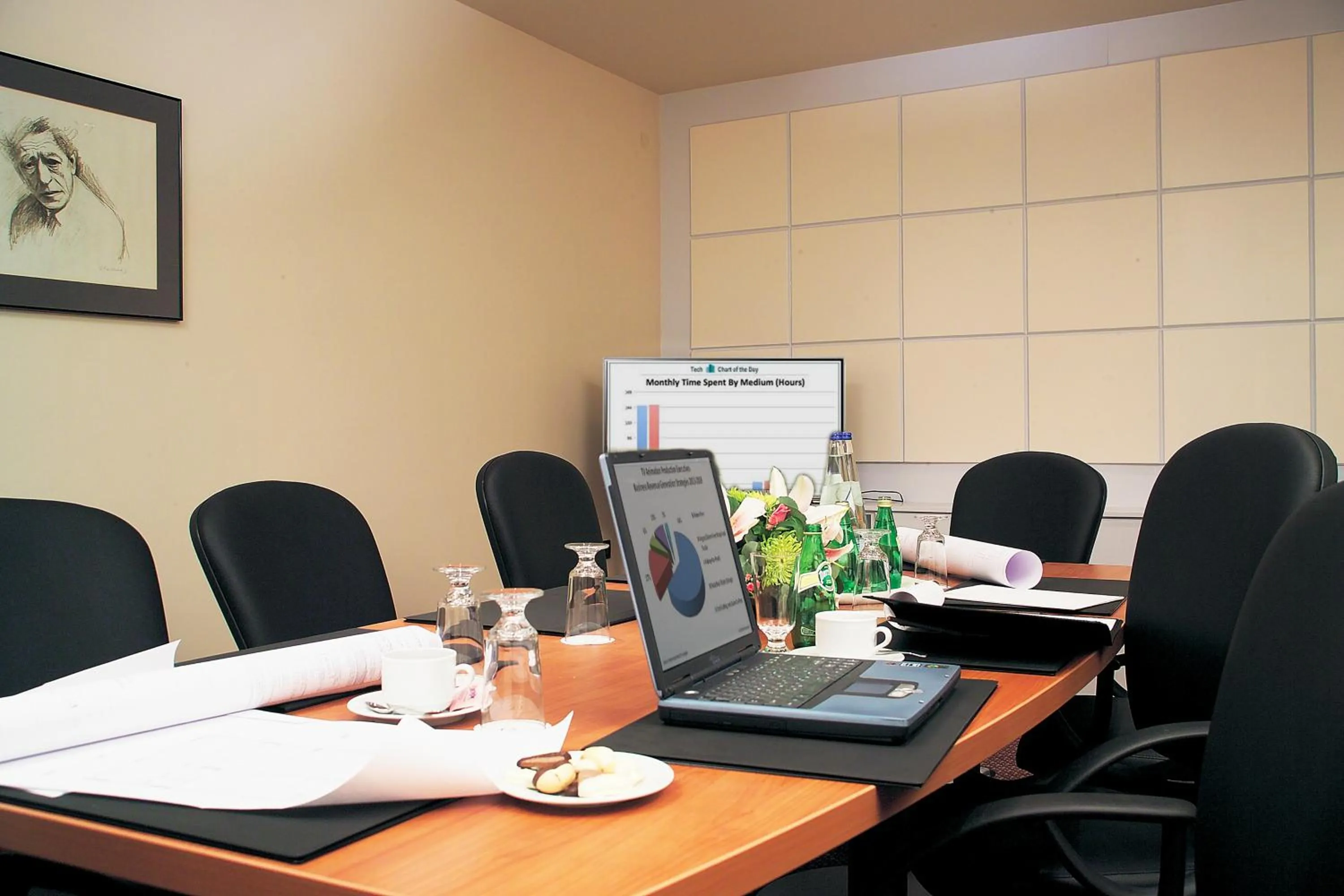 Meeting/conference room in Dekelia Hotel