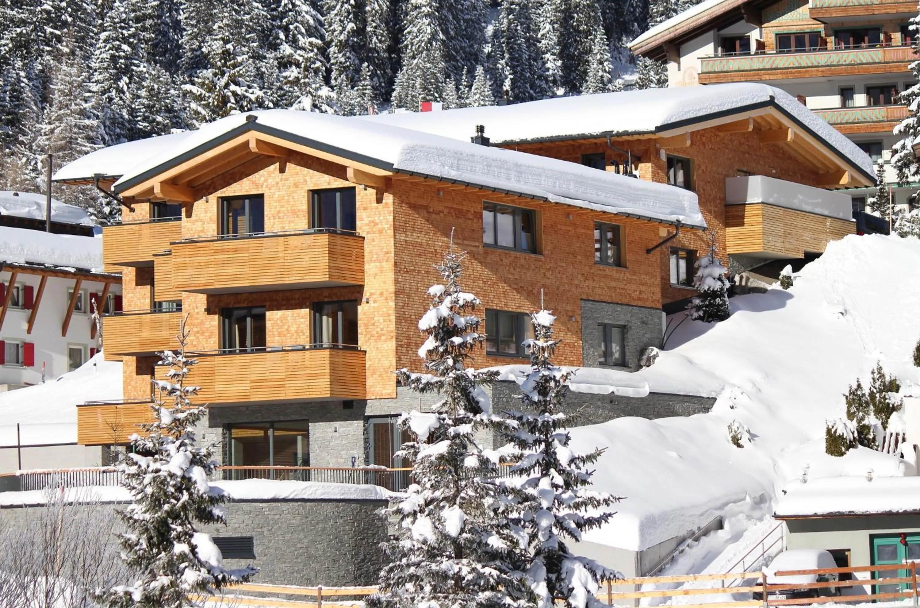 Facade/entrance in Mats Lech Alpenquartier