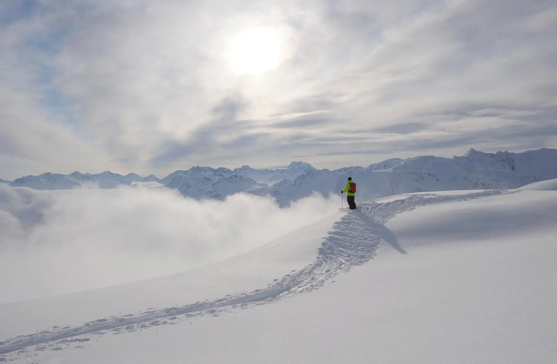 Skiing in Mats Lech Alpenquartier