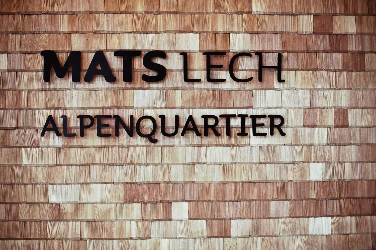 Decorative detail in Mats Lech Alpenquartier