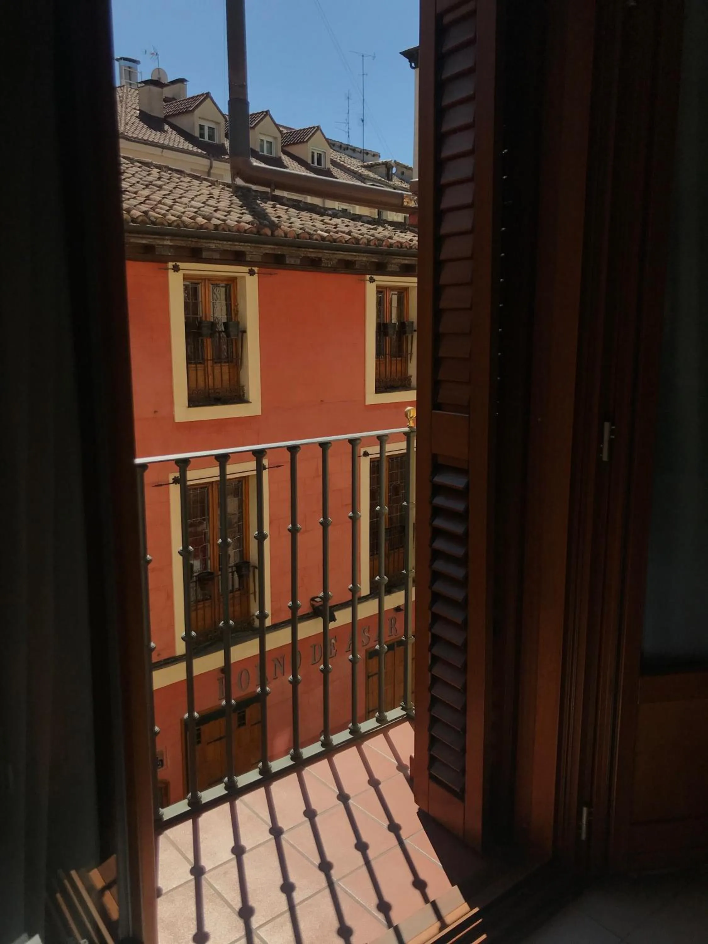 Balcony/Terrace in Posada del León de Oro Boutique Hotel