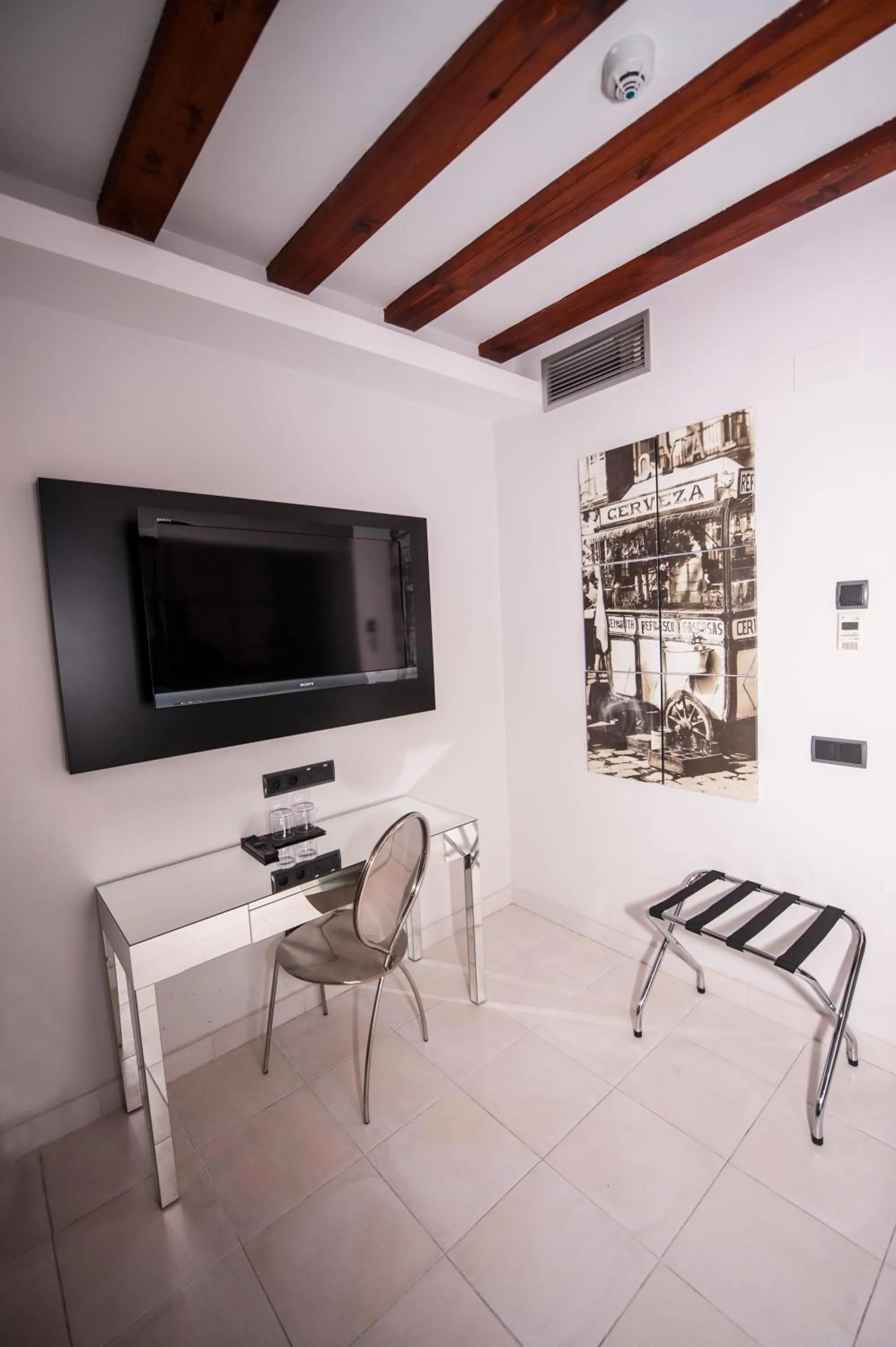 Seating area in Posada del León de Oro Boutique Hotel