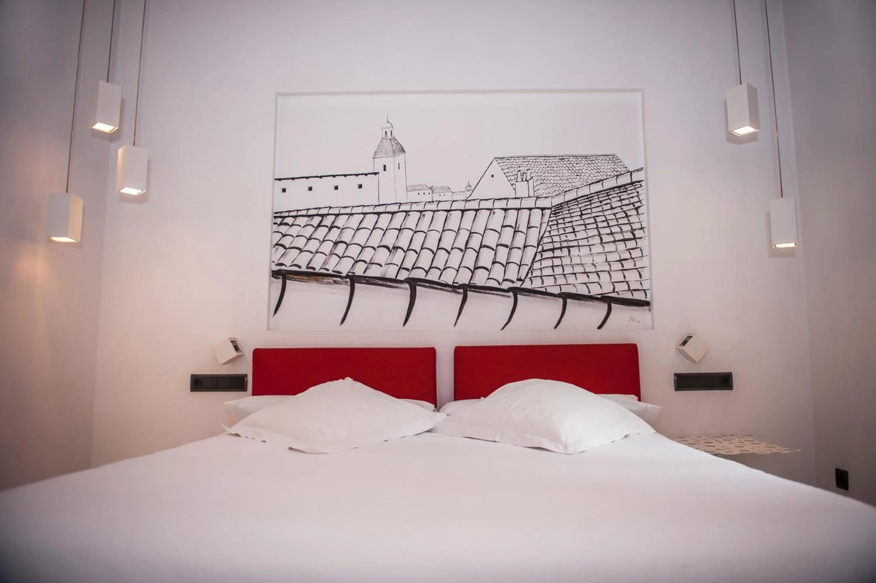 Bed in Posada del León de Oro Boutique Hotel