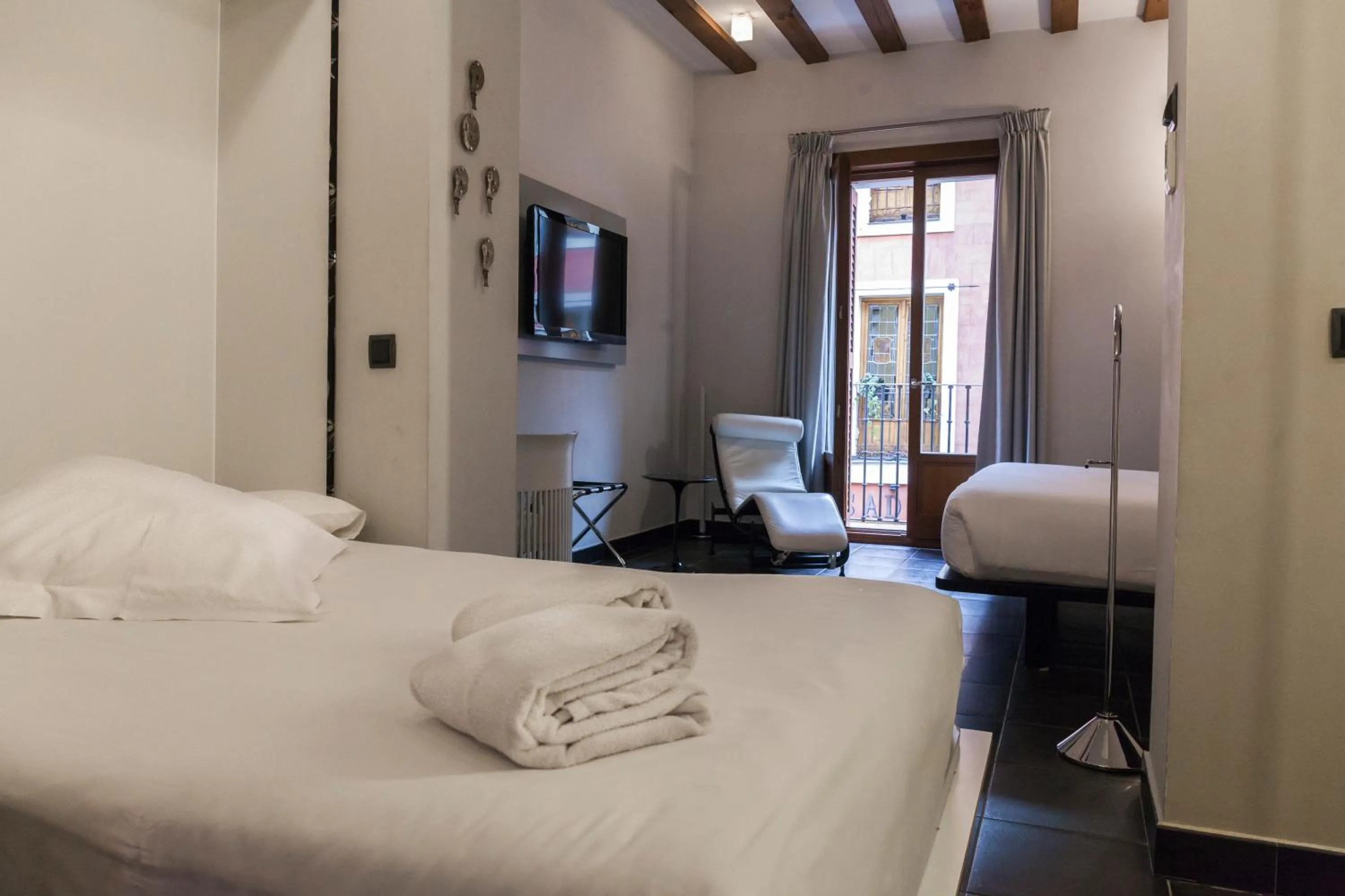 Bedroom, Bed in Posada del León de Oro Boutique Hotel