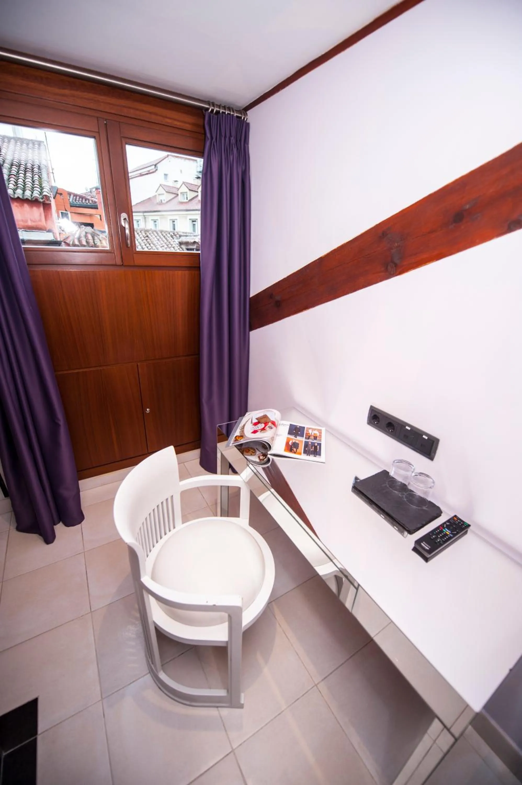 Seating area in Posada del León de Oro Boutique Hotel