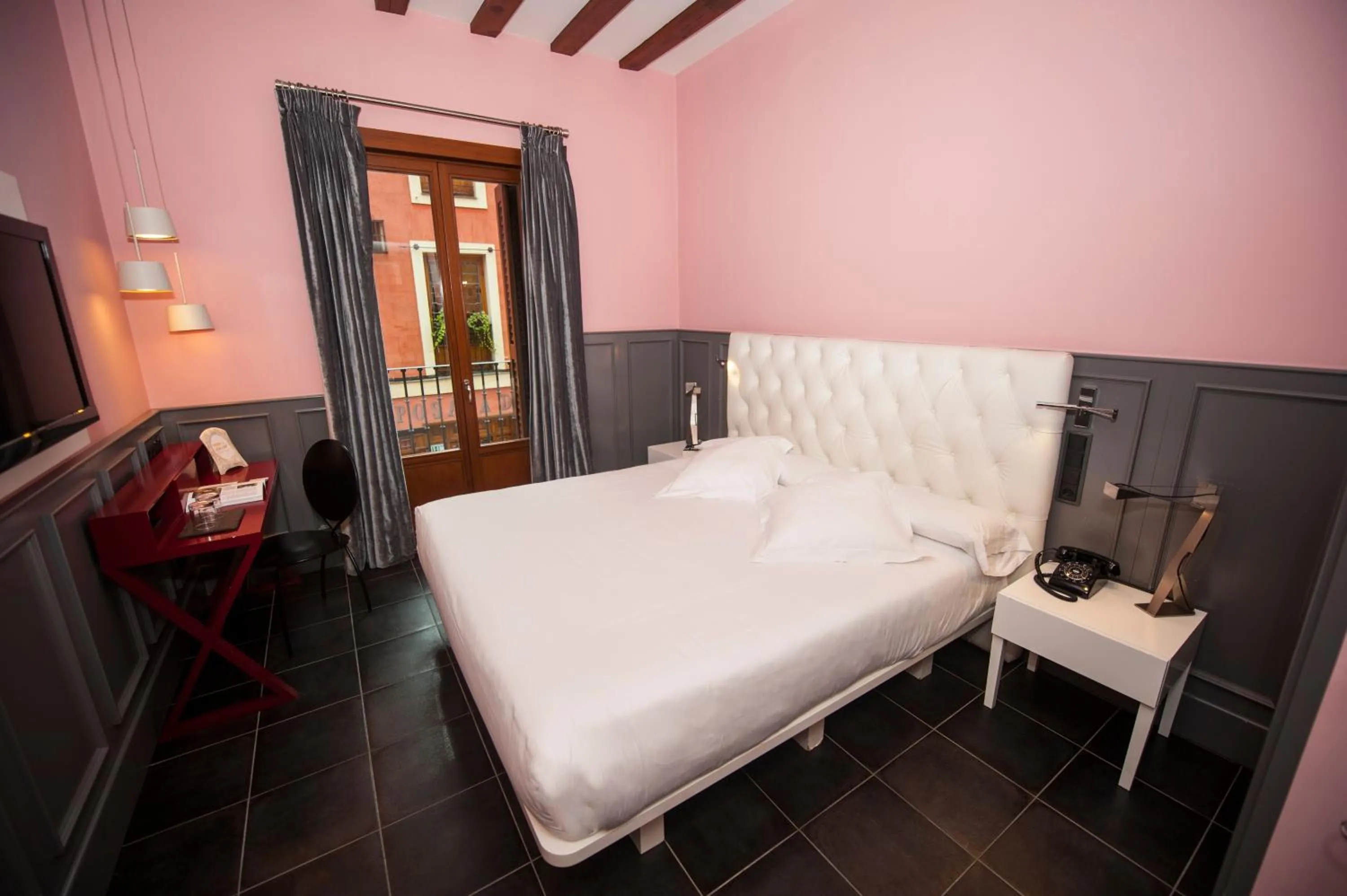 Bed in Posada del León de Oro Boutique Hotel