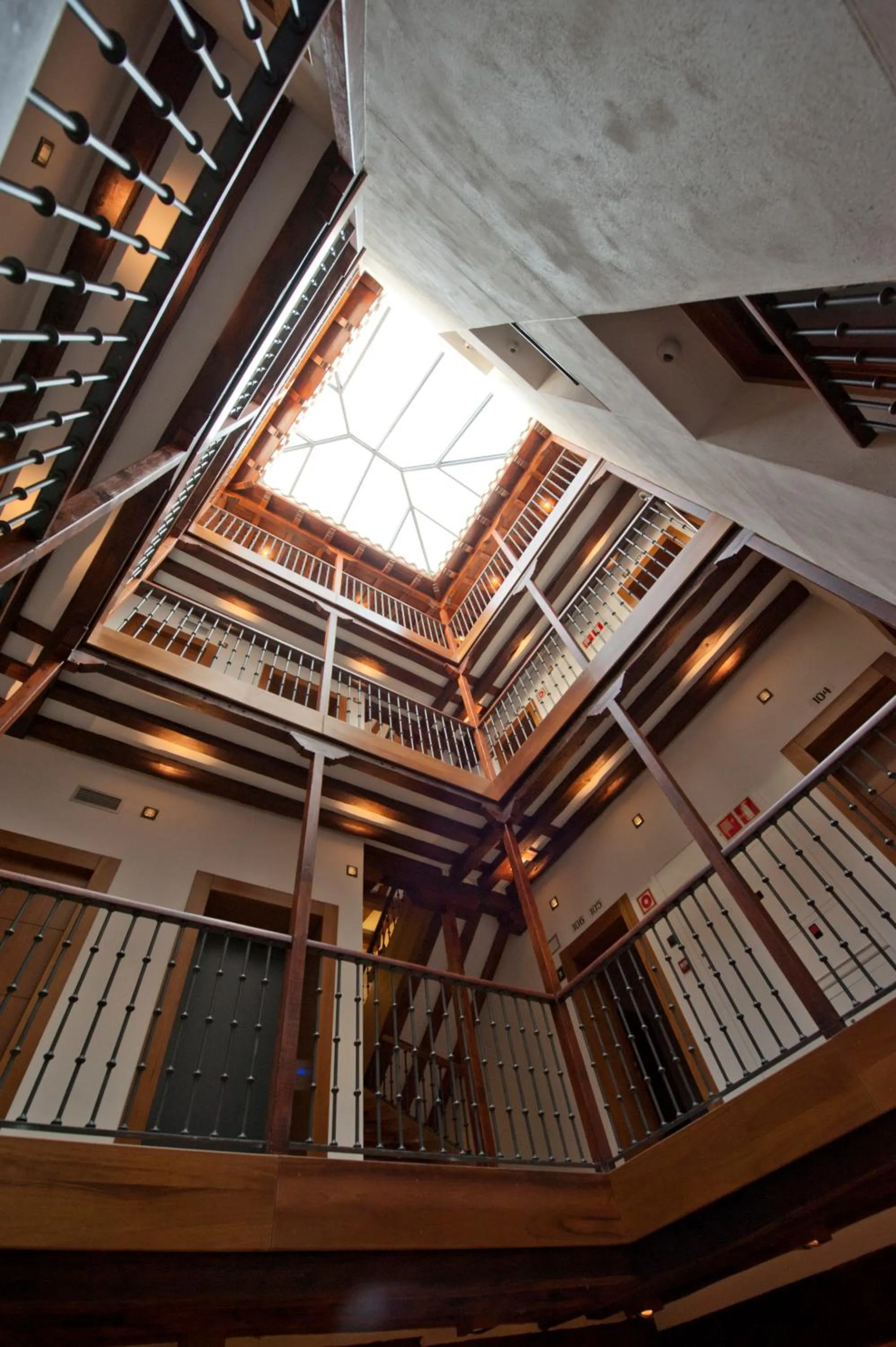 Patio in Posada del León de Oro Boutique Hotel