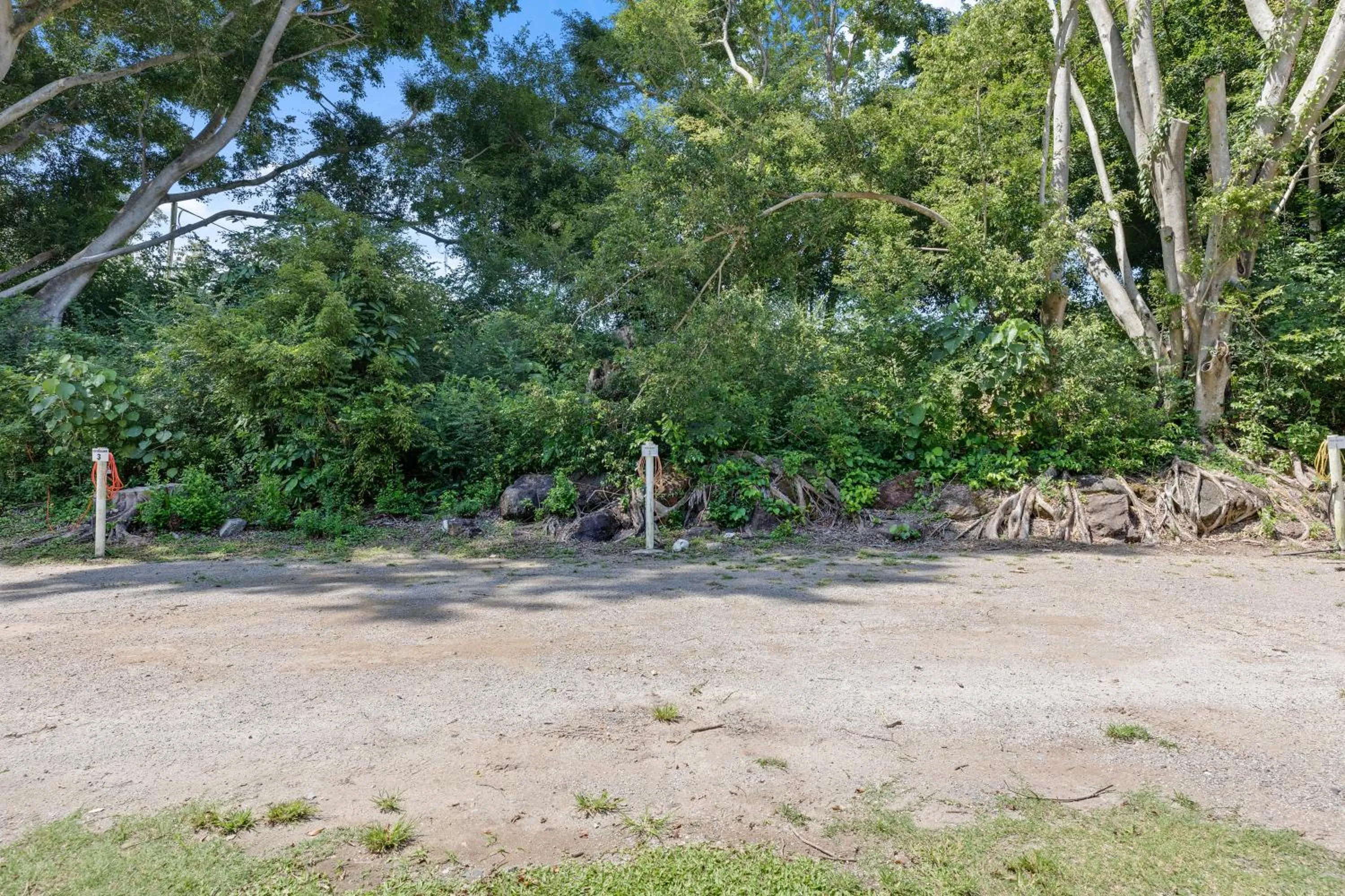 Natural landscape in Yandina Caravan Park