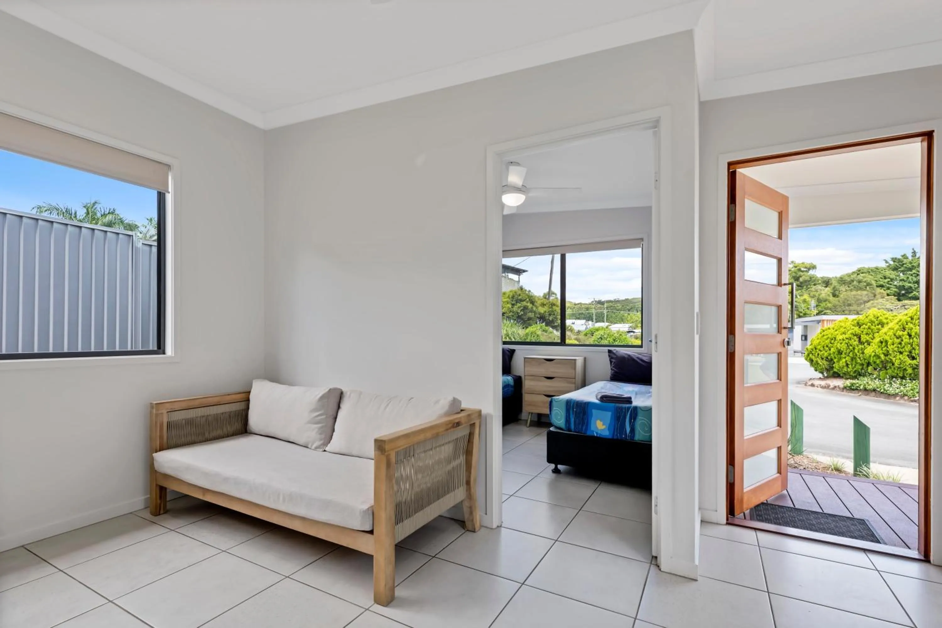 Living room in Yandina Caravan Park