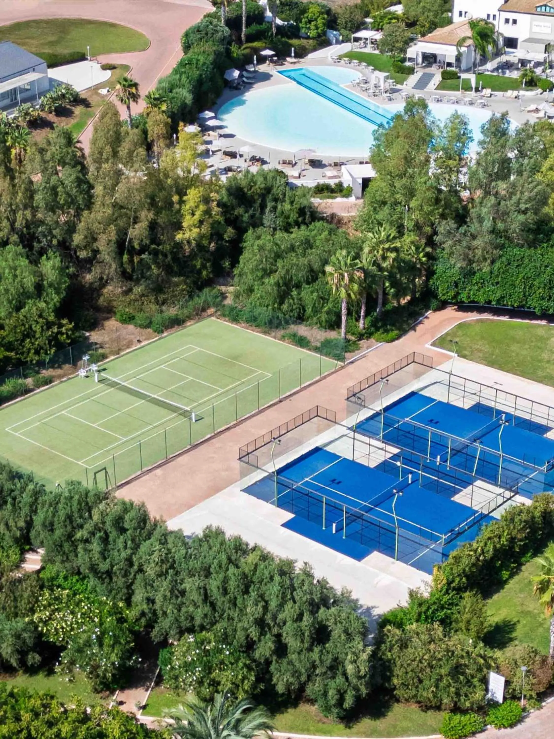 Tennis court in VOI Marsa Siclà Essentia