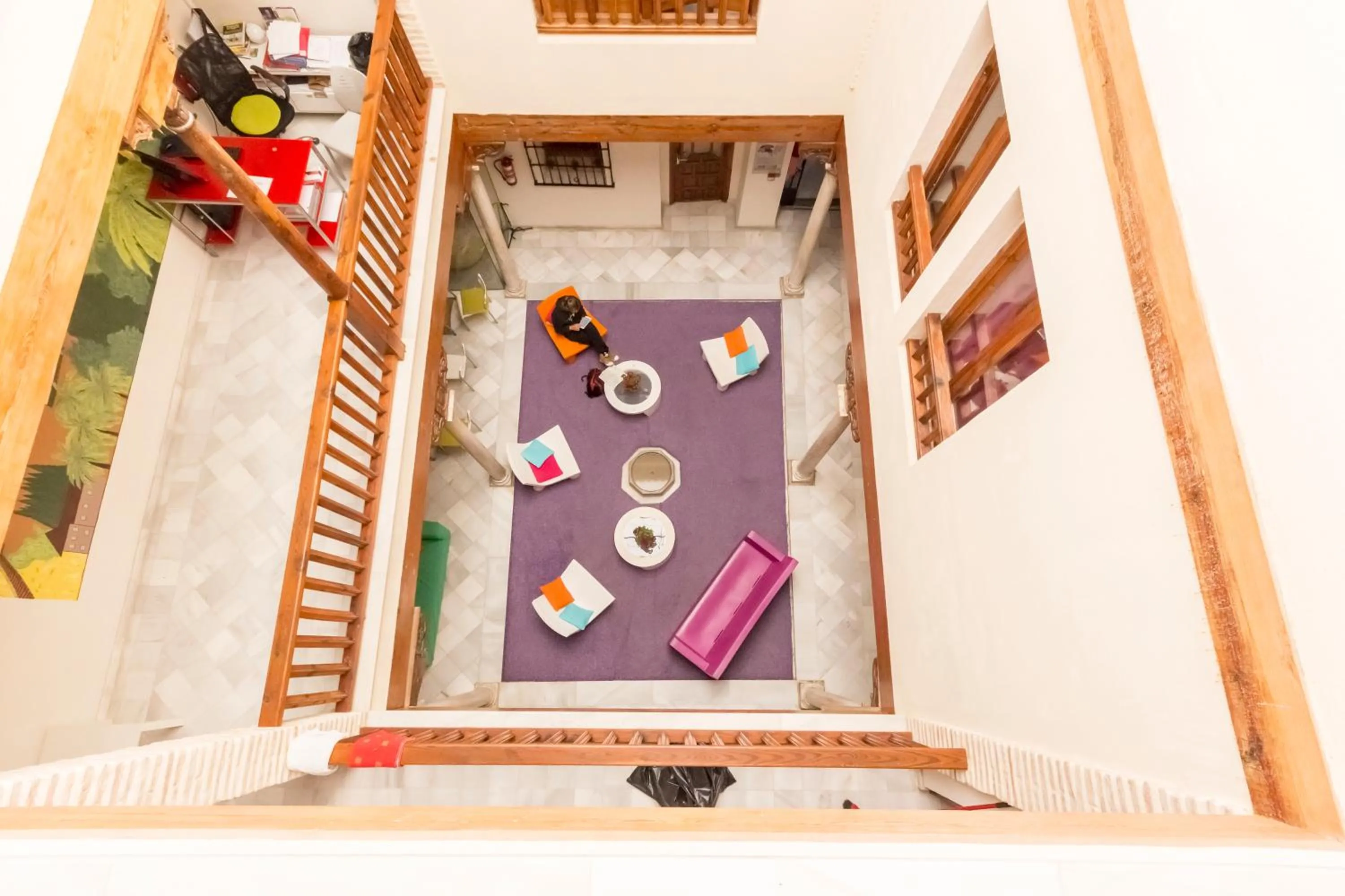 Property building in White Nest Hostel