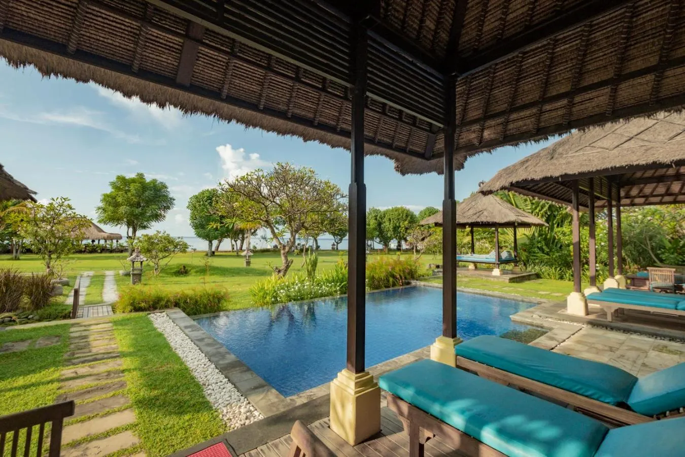 Garden in Amertha Bali Villas