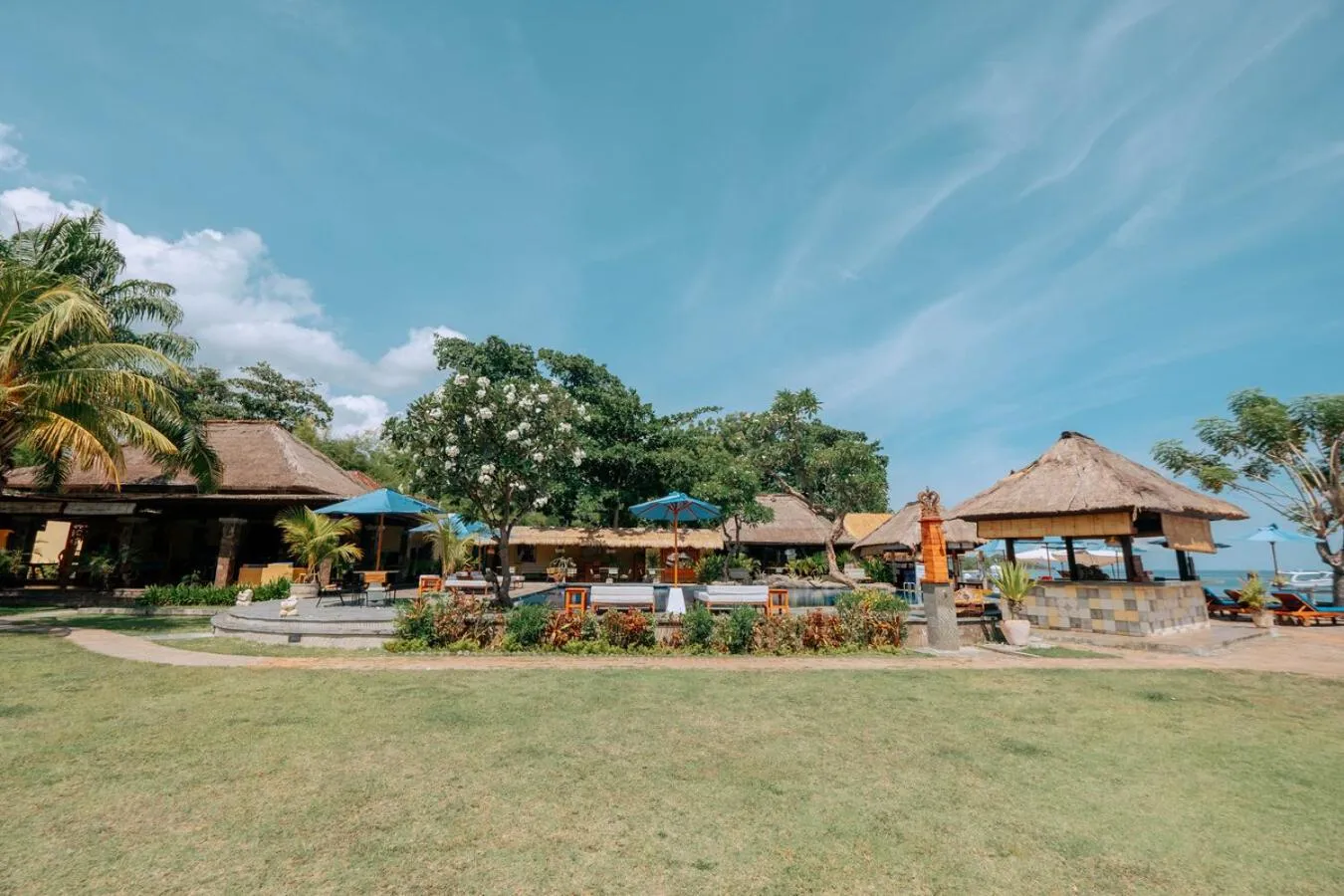 Pool view in Amertha Bali Villas