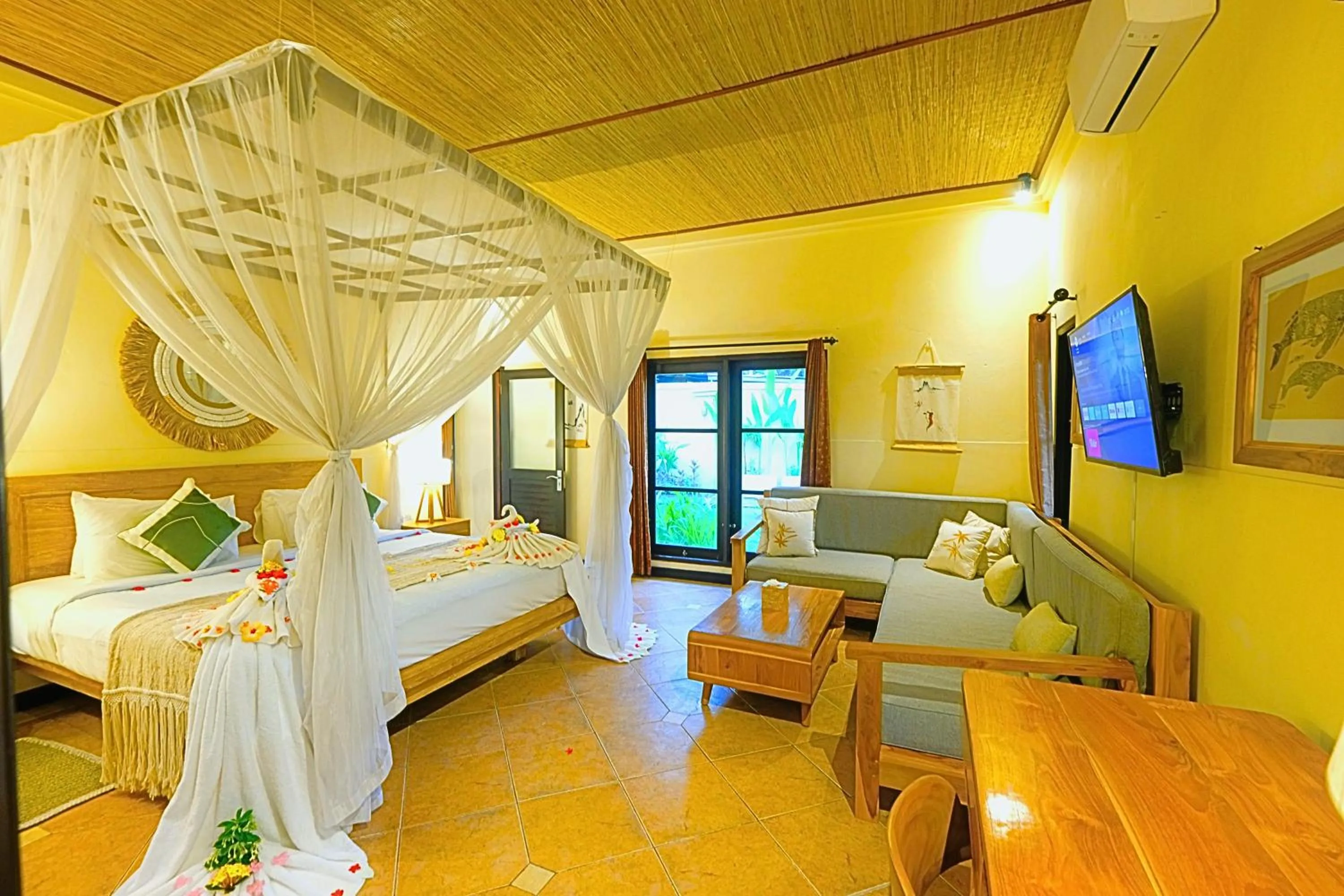 Bedroom, Bed in Amertha Bali Villas
