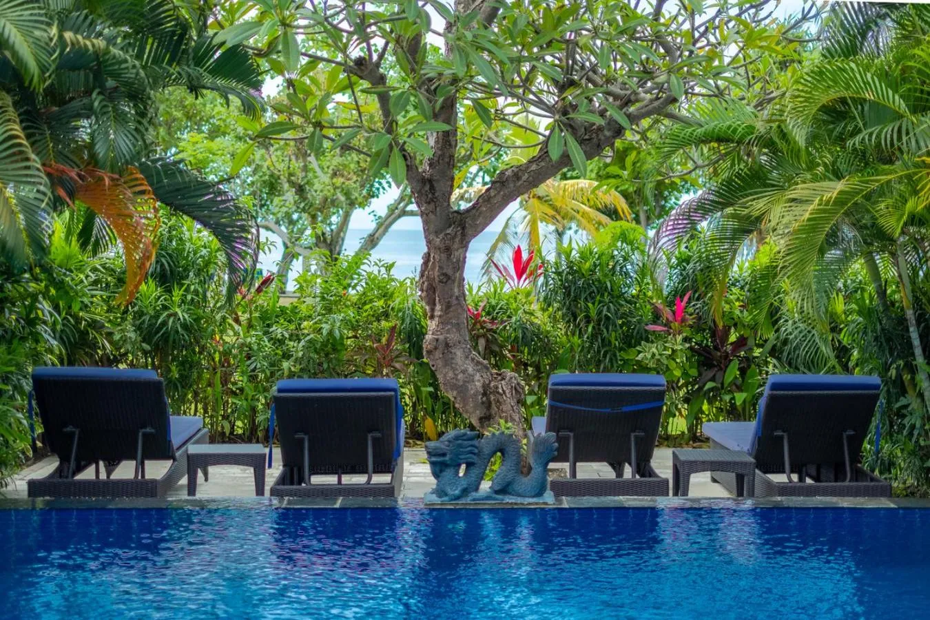 Sea view in Amertha Bali Villas