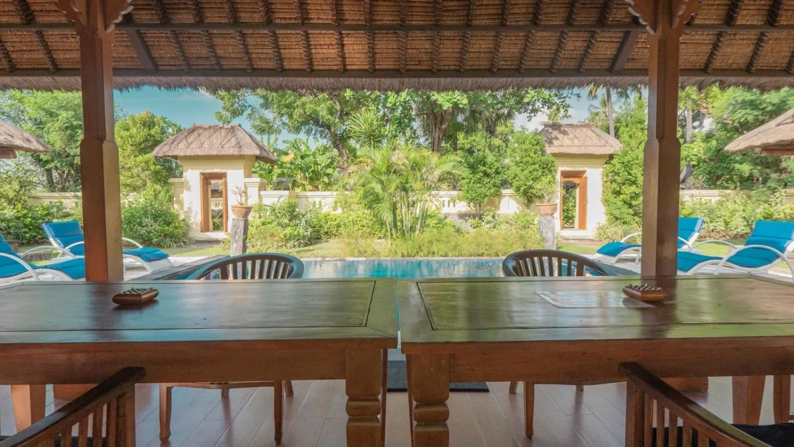 Living room in Amertha Bali Villas