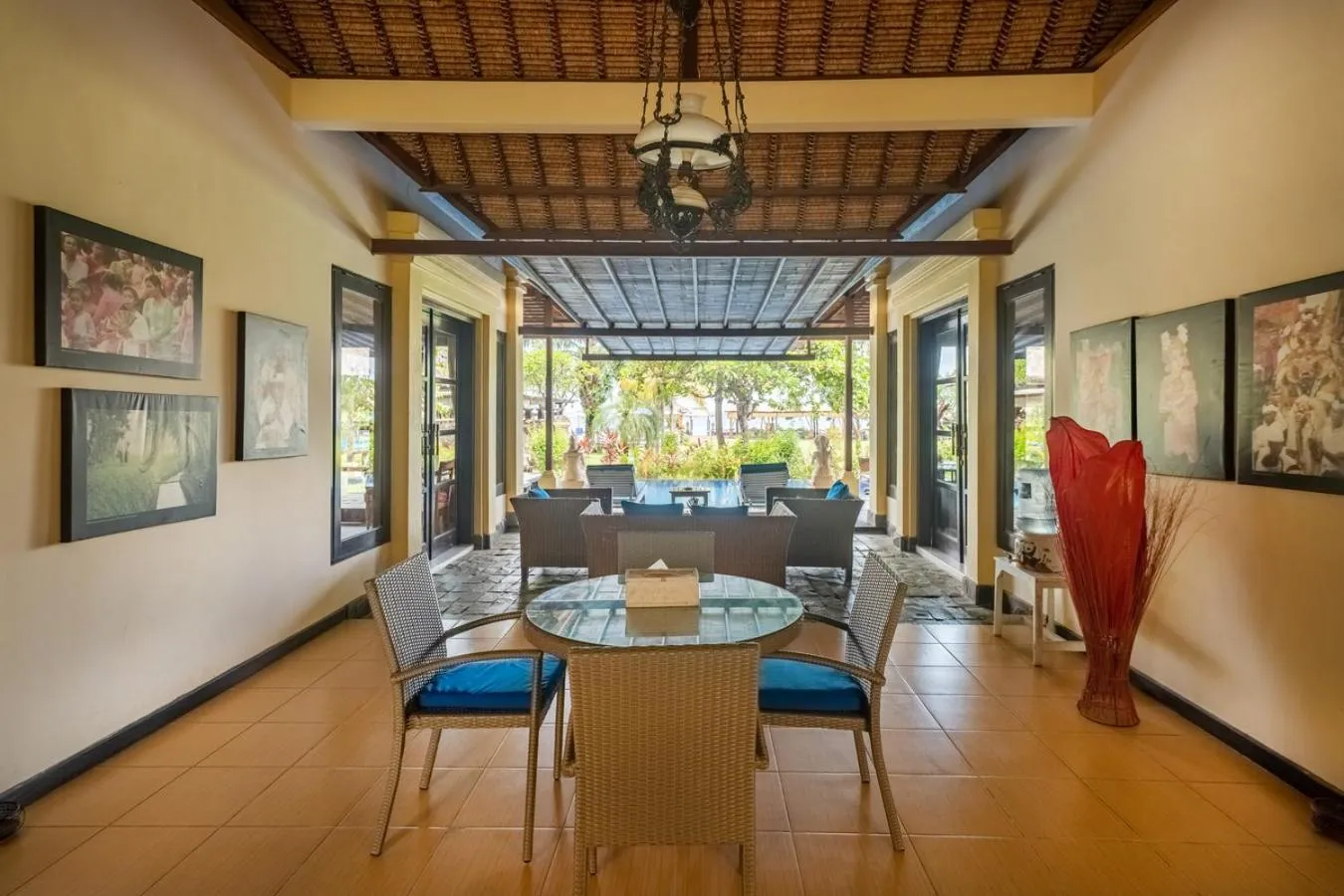 Seating area in Amertha Bali Villas