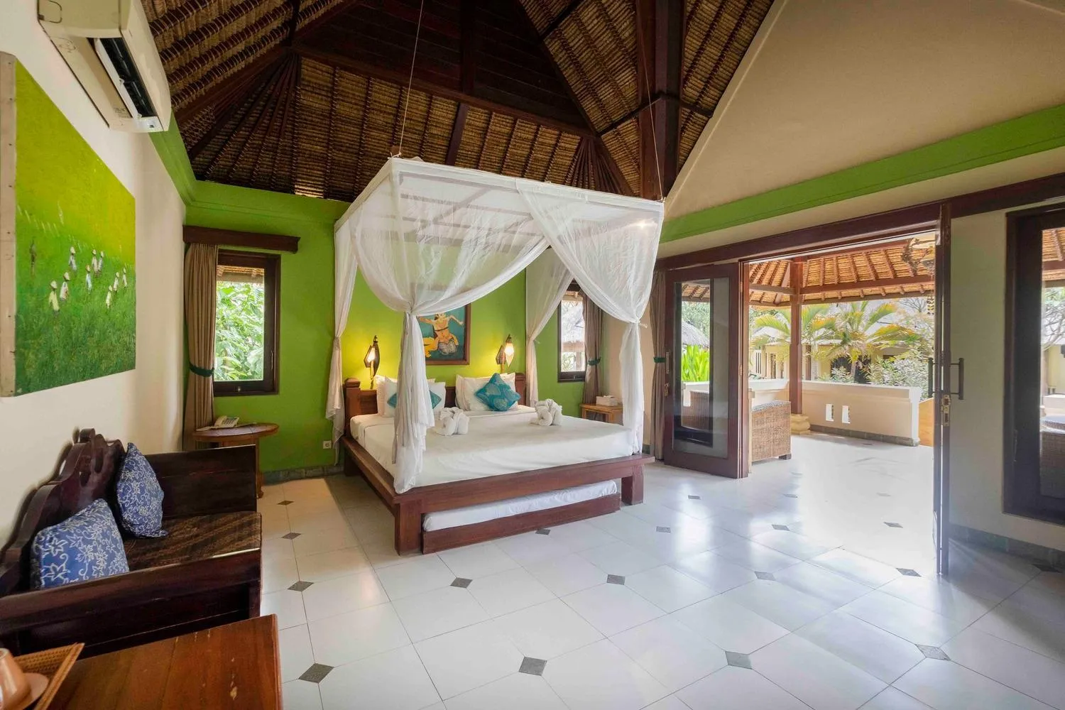 Bedroom, Bed in Amertha Bali Villas