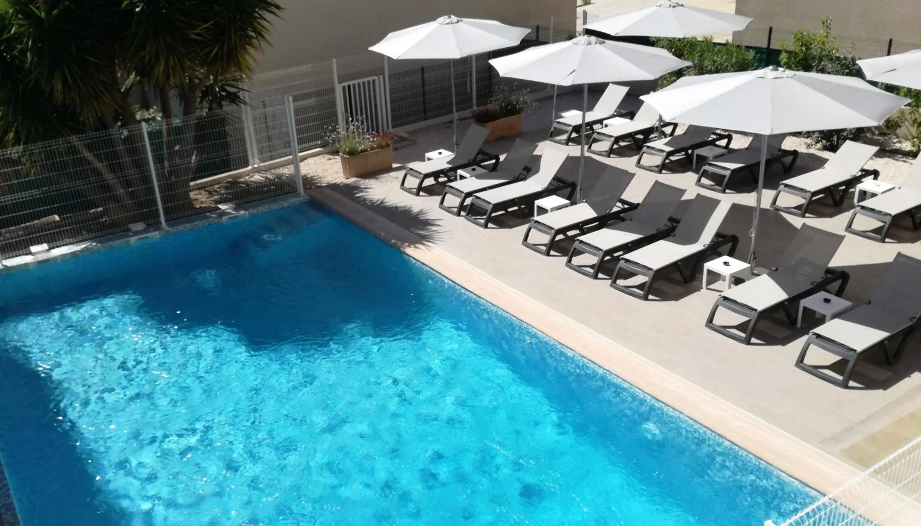 Swimming pool in Ibis Budget Hyères
