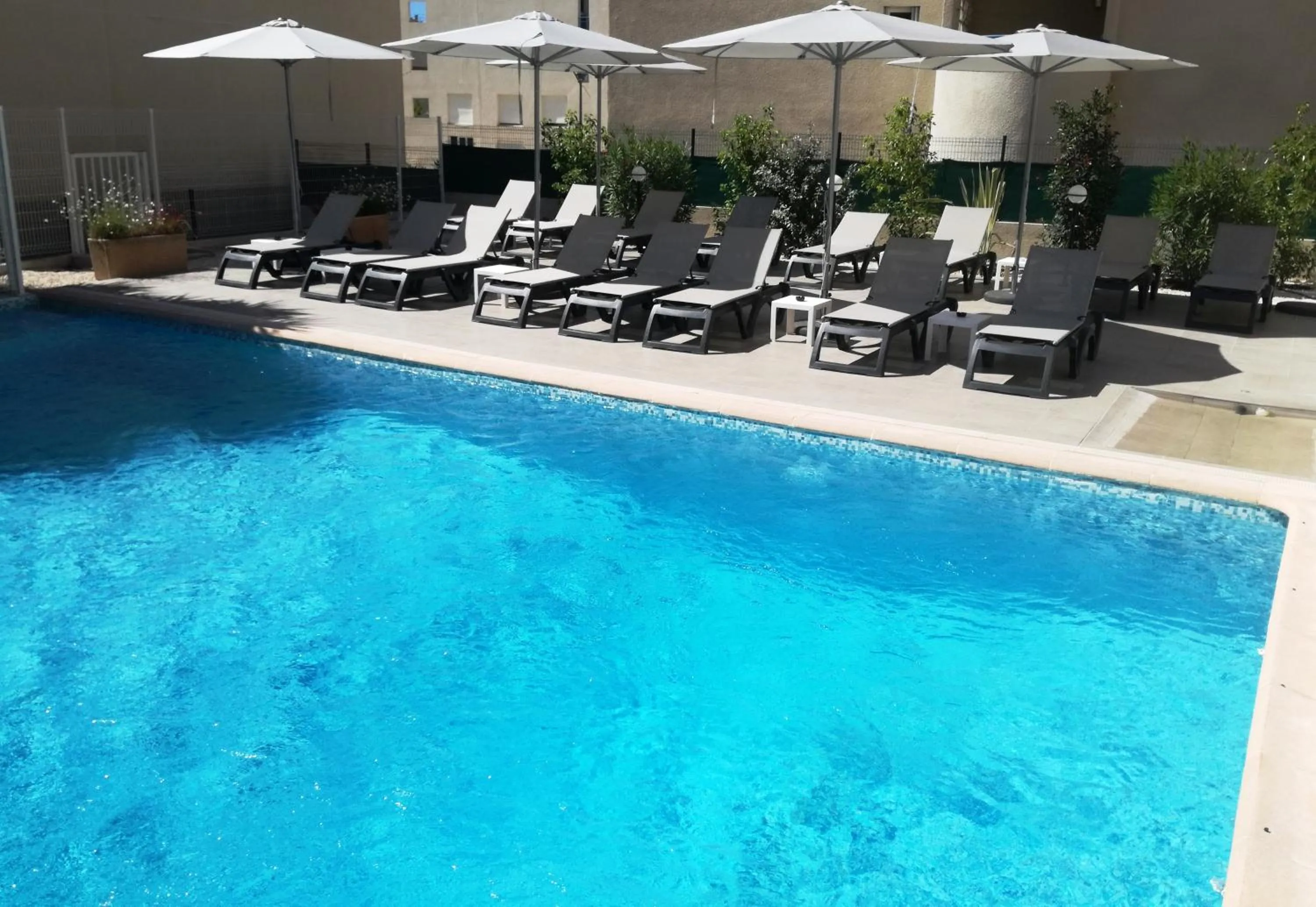 Swimming pool in Ibis Budget Hyères