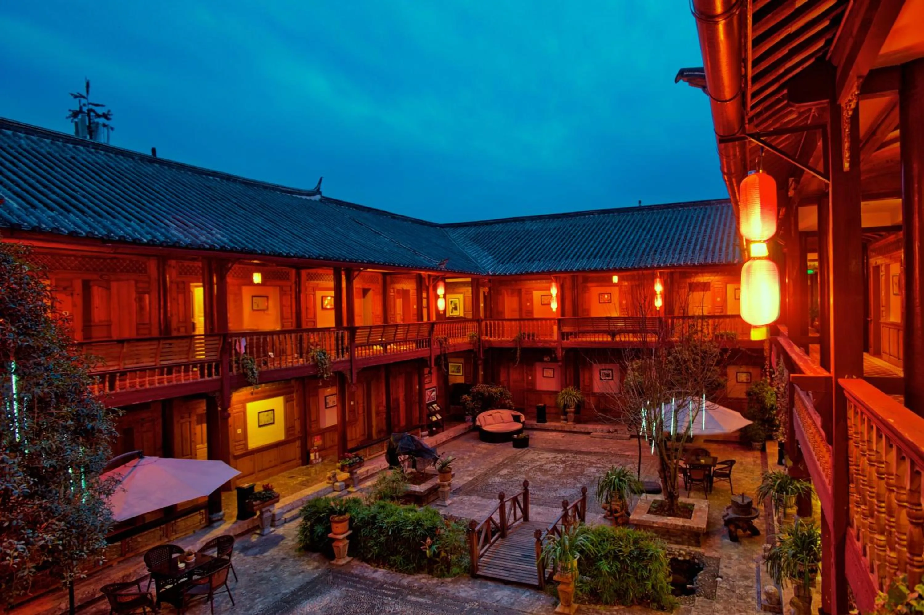 View (from property/room) in Lijiang Wangfu Hotel