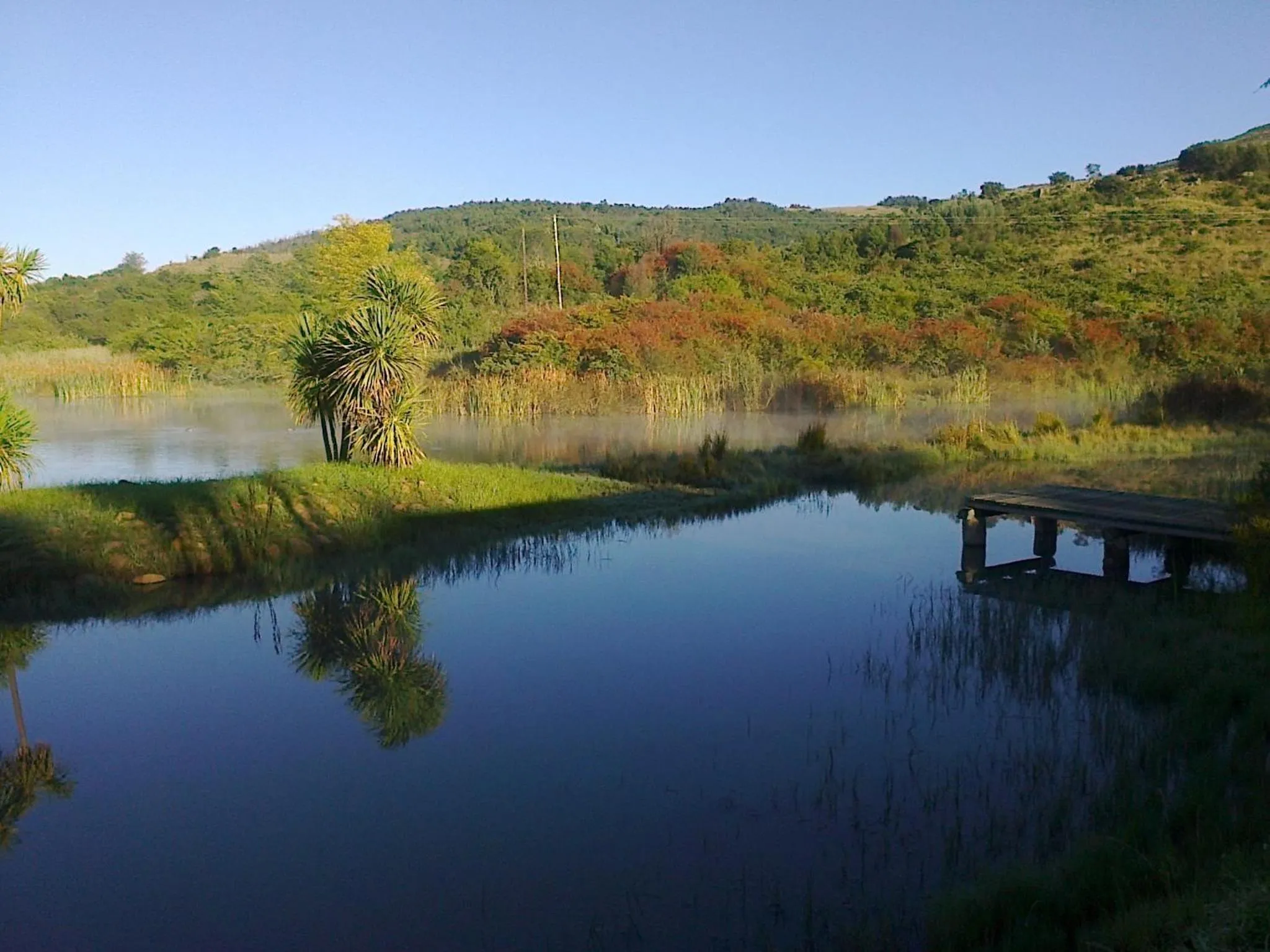 Lake view in The Old Orchard Guest House