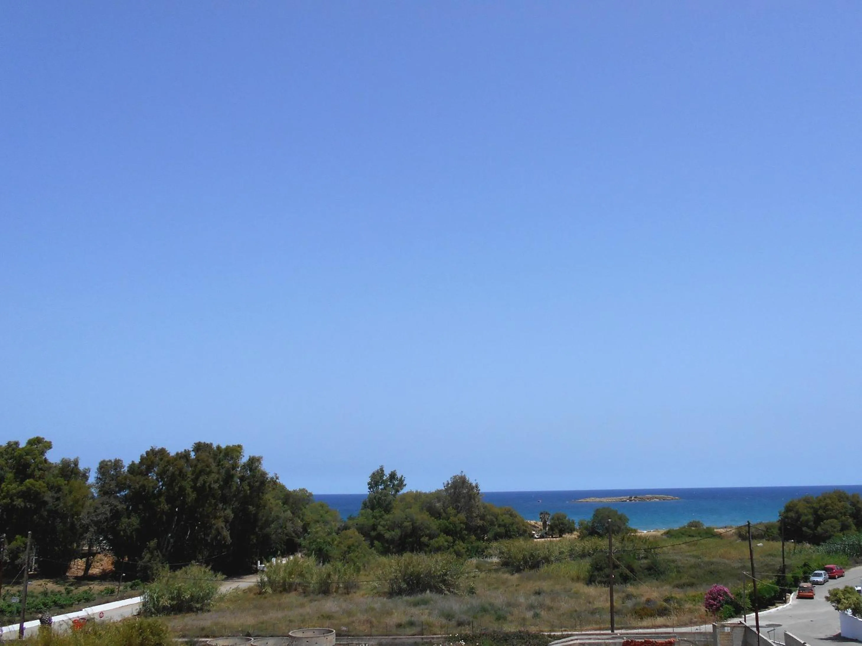 Bird's eye view in Ilona Apartments Chania