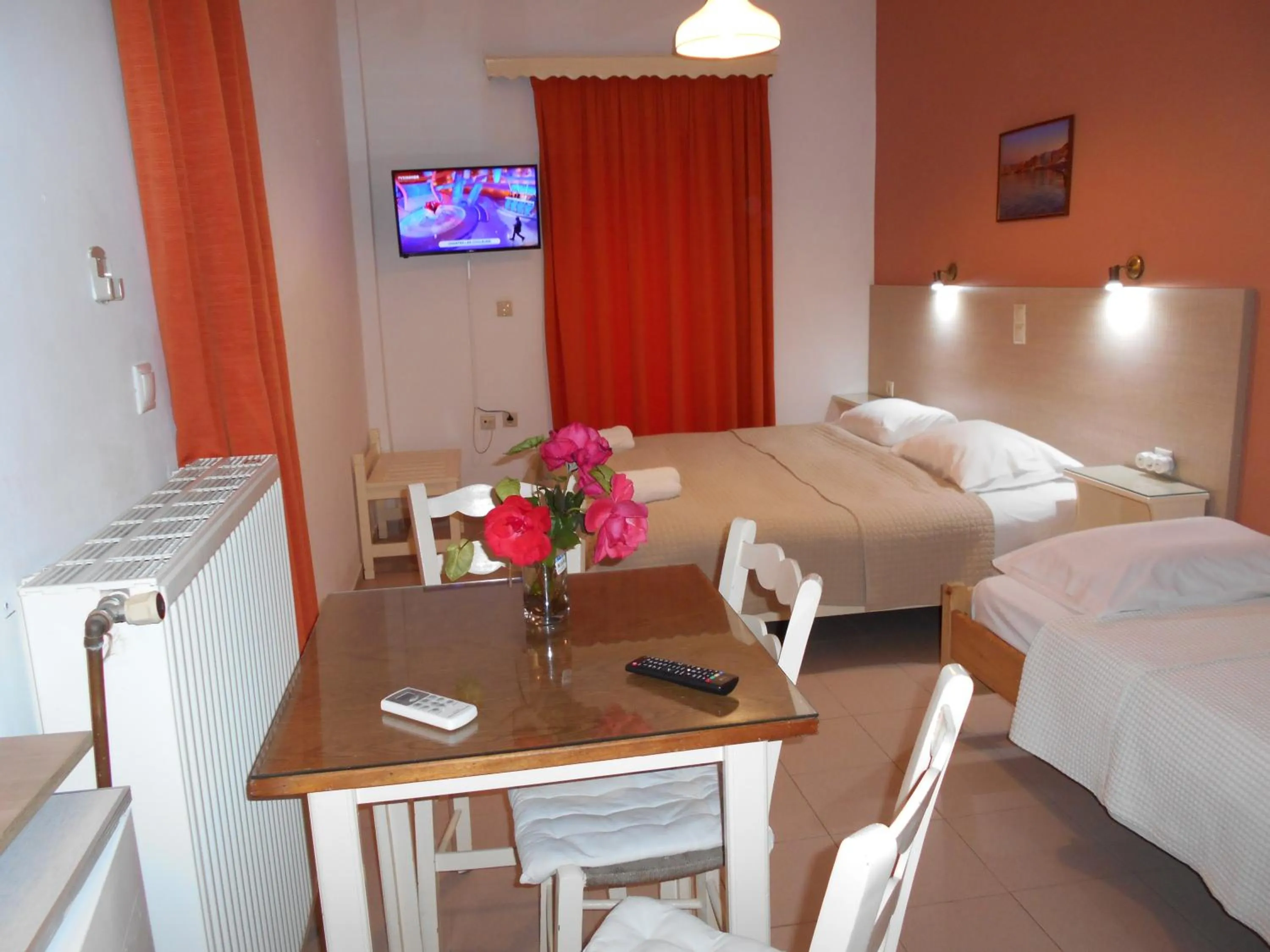 Bed in Ilona Apartments Chania