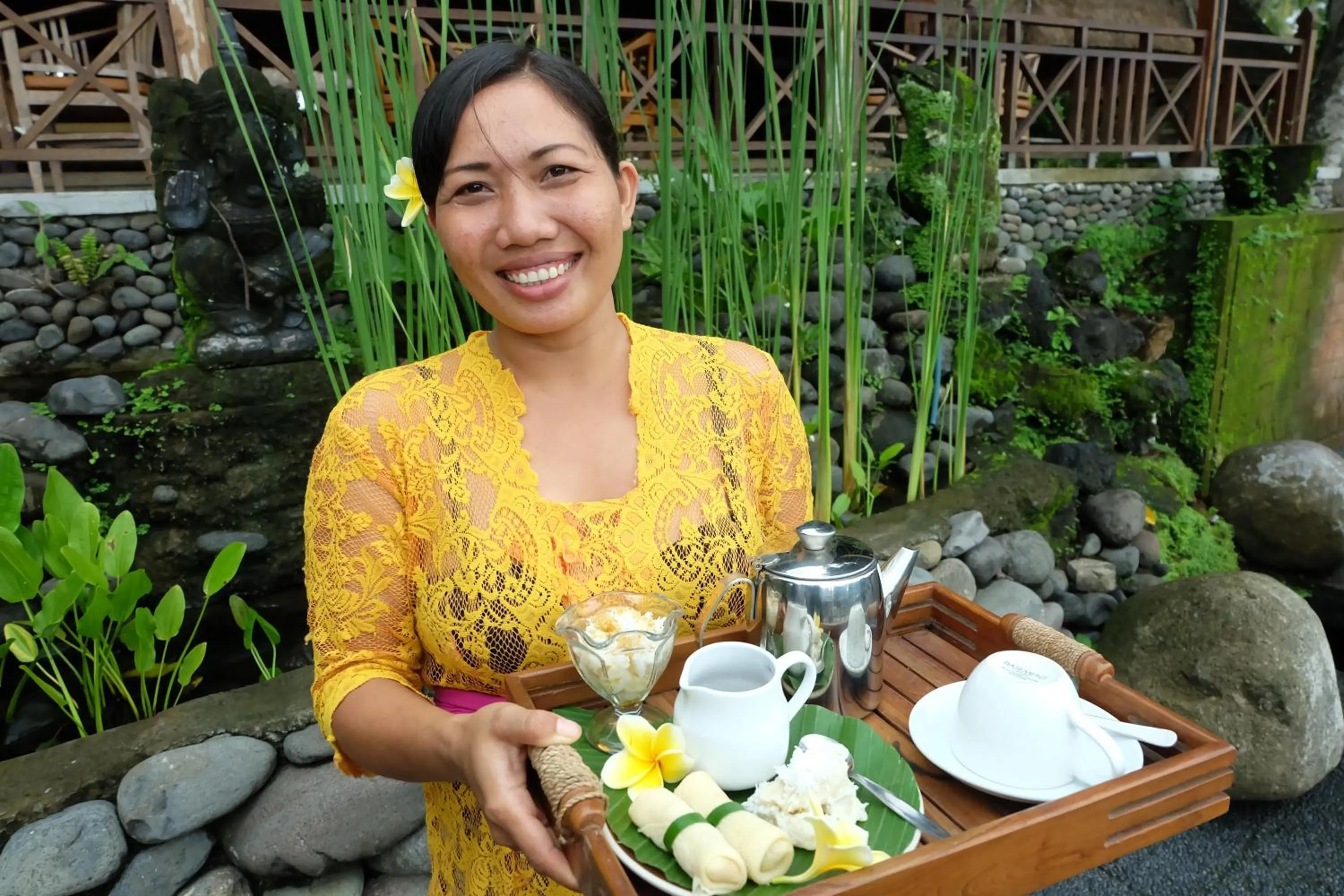 Staff in Puri Taman Sari Resort