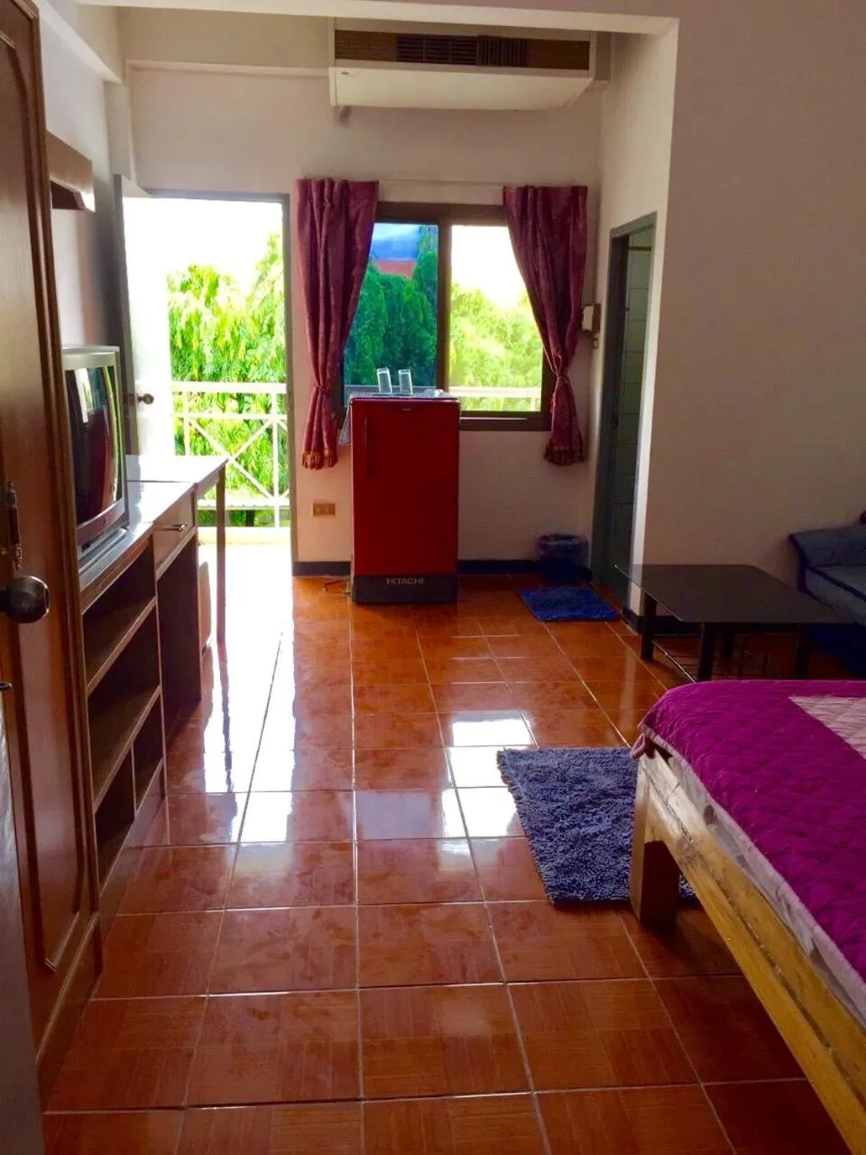 Bed in Wiang Inn Mansion