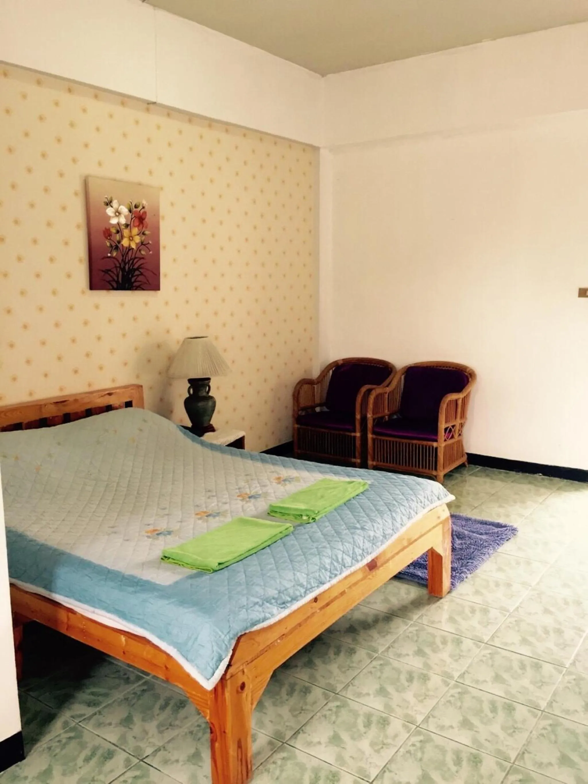 Bed in Wiang Inn Mansion