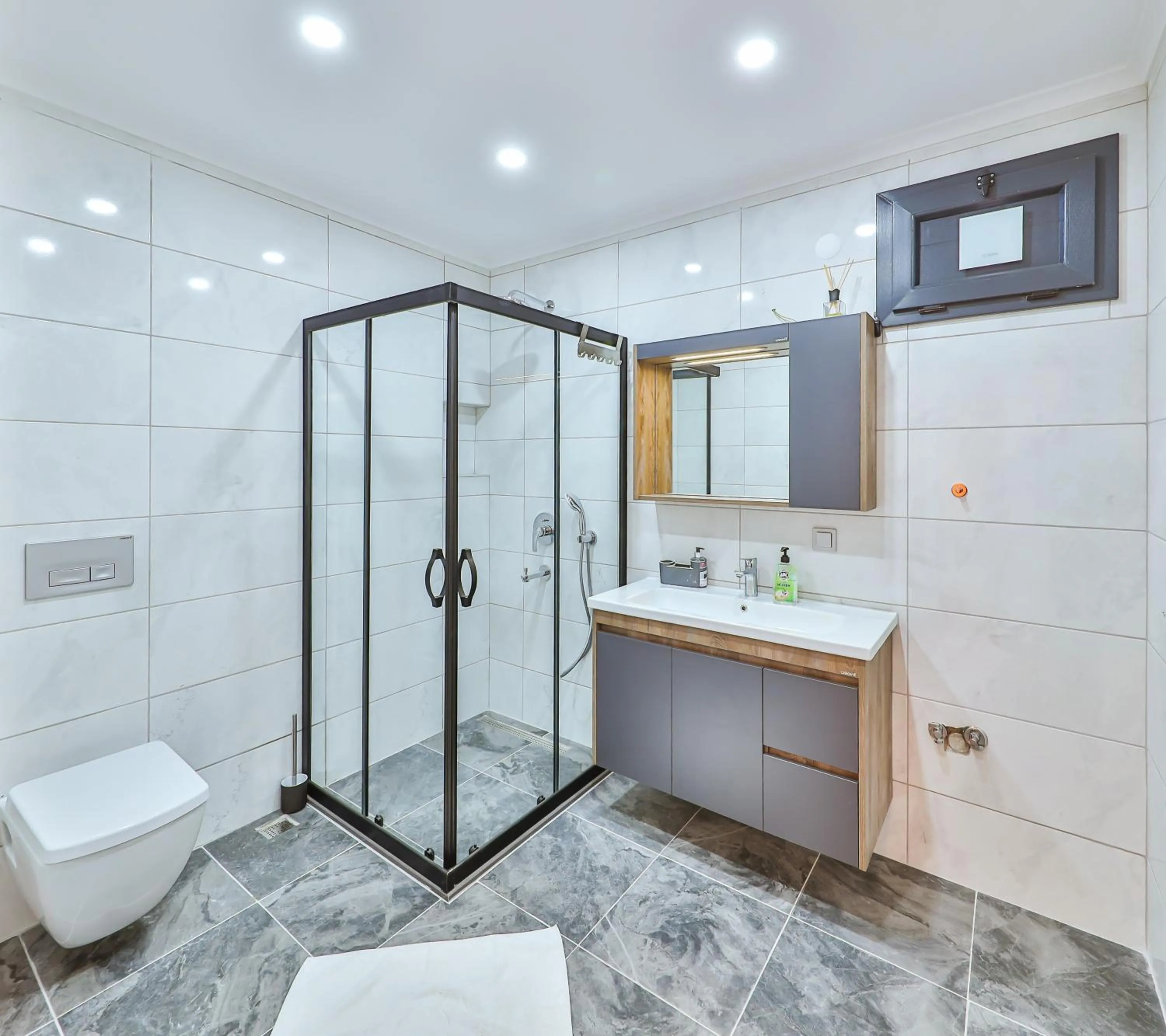 Shower in Villa Dundar - Kas Apartments