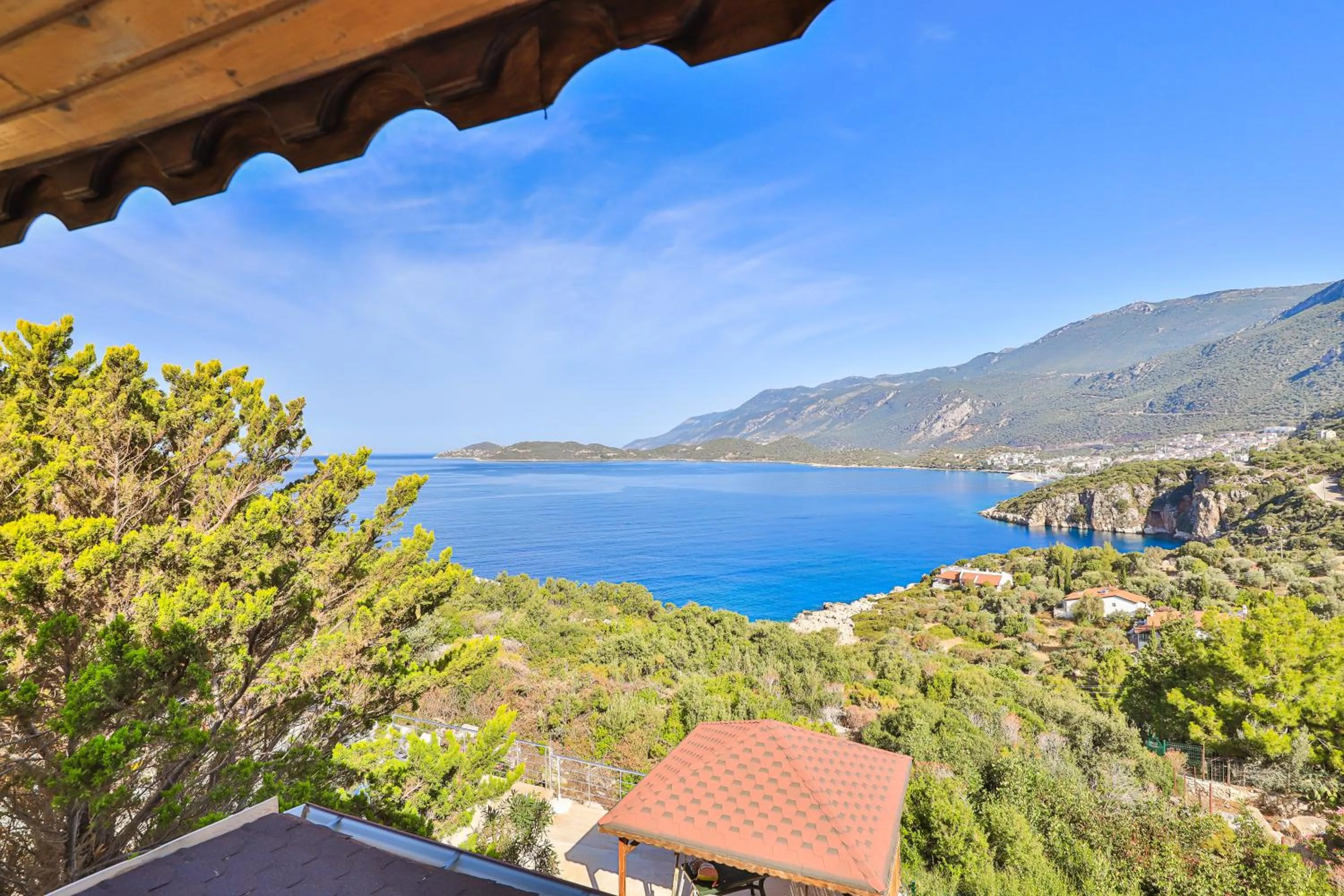 Sea view in Villa Dundar - Kas Apartments