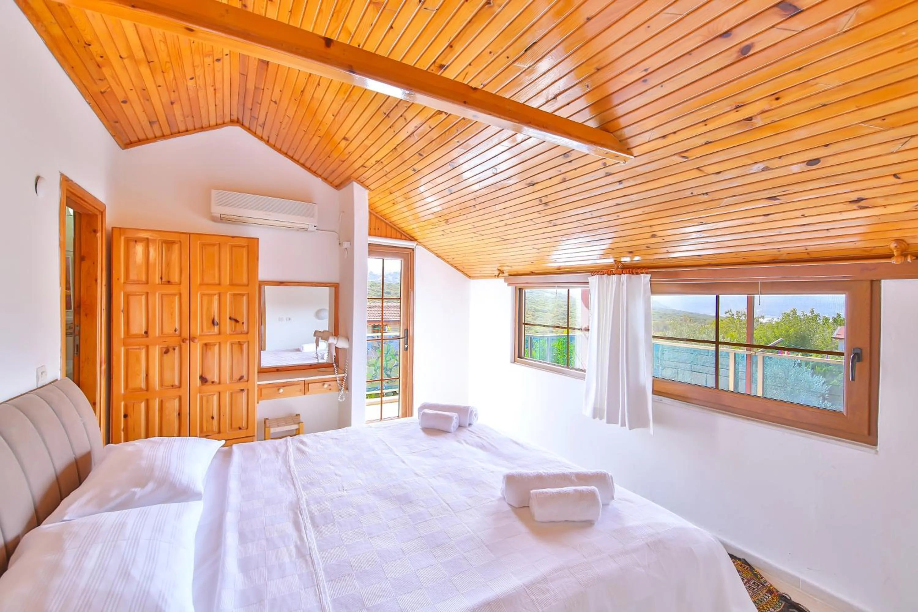 Bedroom, Bed in Villa Dundar - Kas Apartments