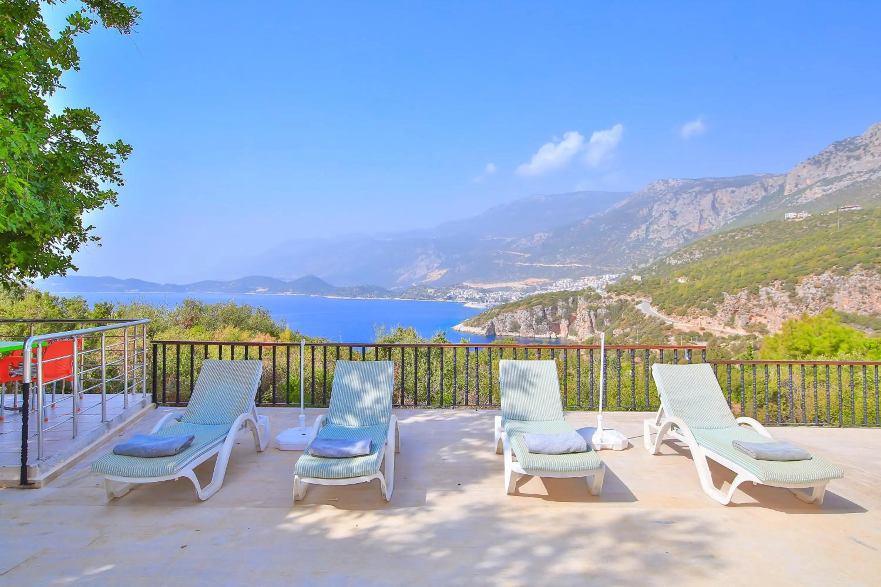 Sea view in Villa Dundar - Kas Apartments