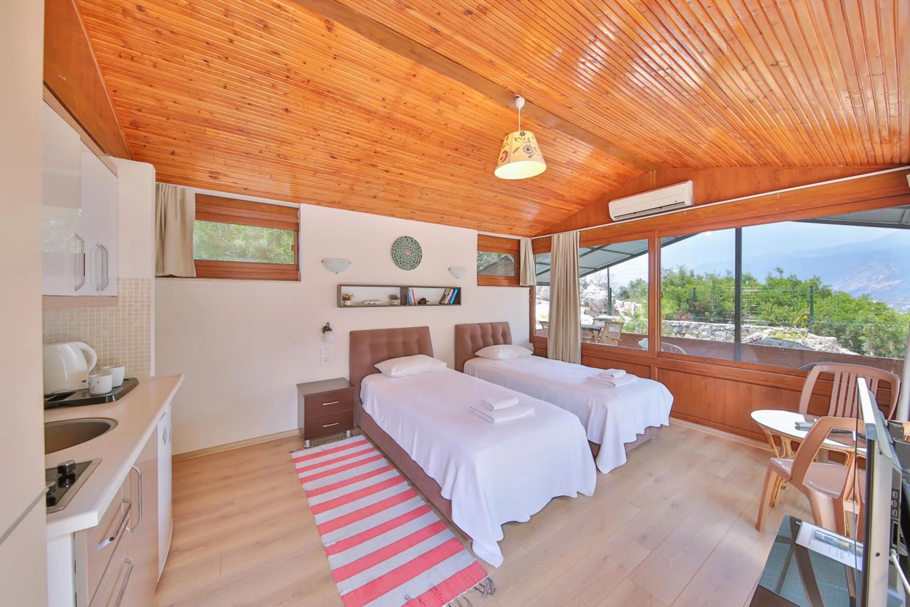 Bedroom, Bed in Villa Dundar - Kas Apartments