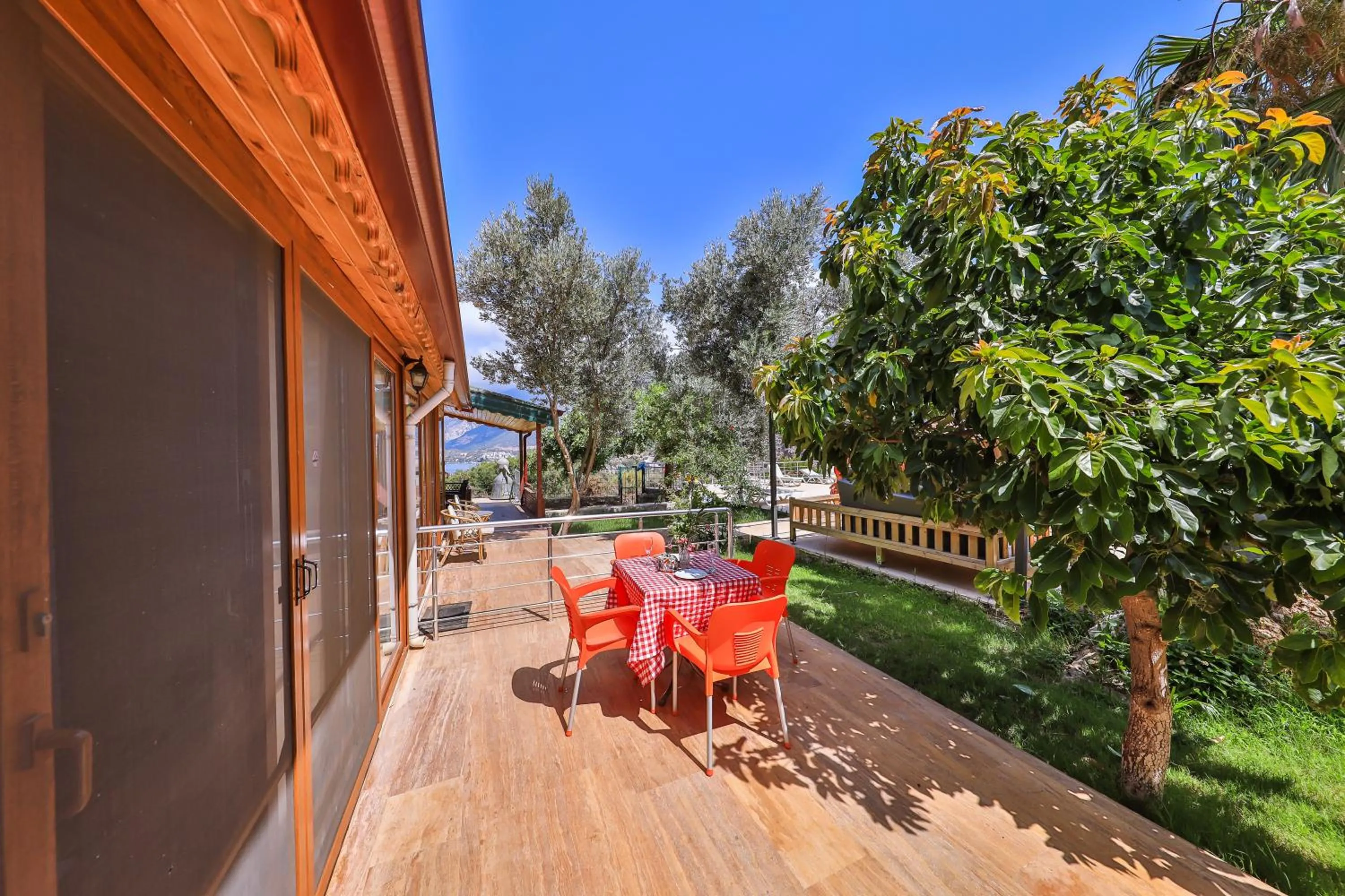 Patio in Villa Dundar - Kas Apartments