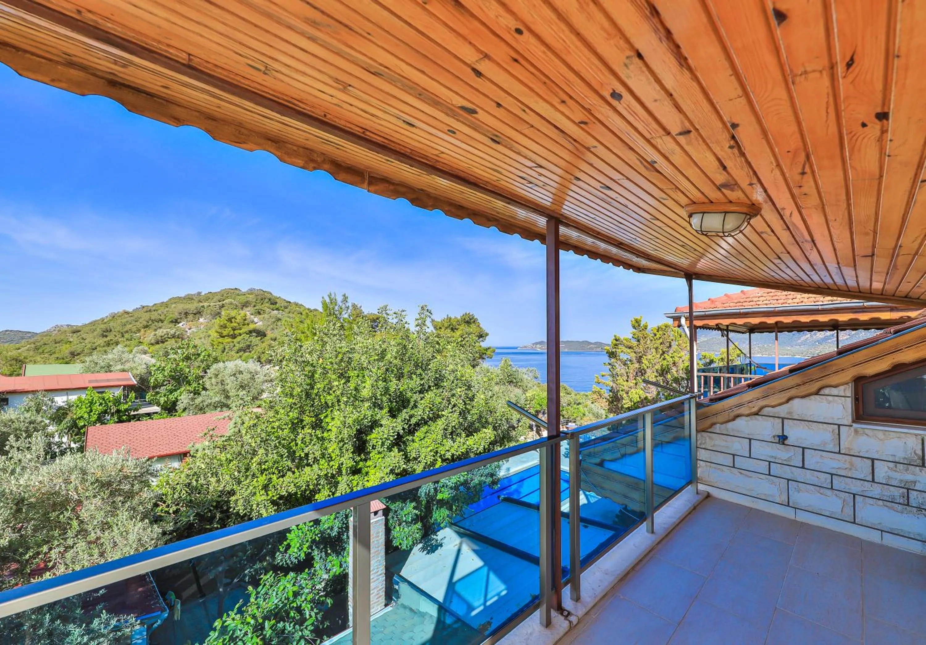 Balcony/Terrace in Villa Dundar - Kas Apartments