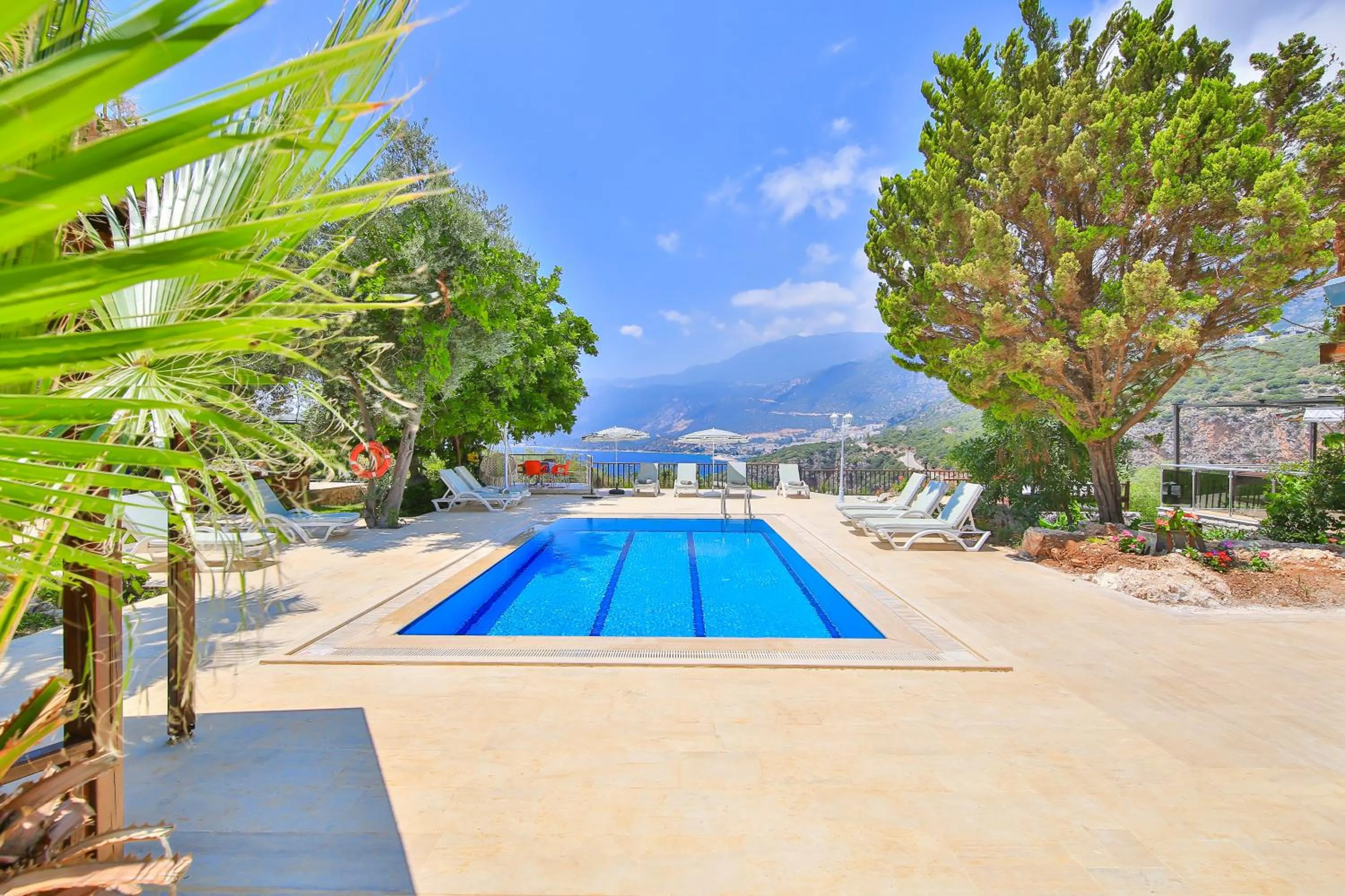 Swimming pool in Villa Dundar - Kas Apartments