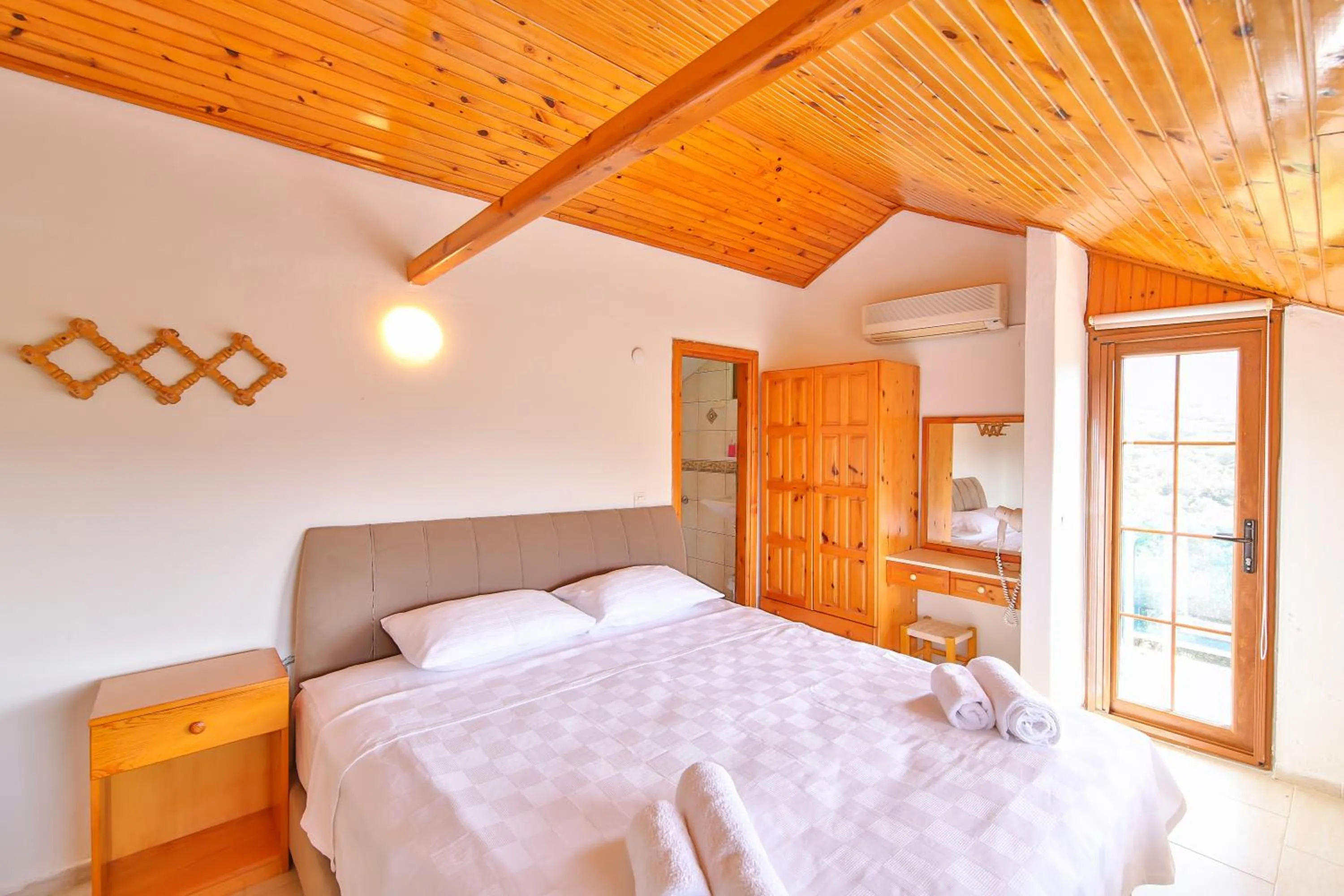 Bedroom, Bed in Villa Dundar - Kas Apartments