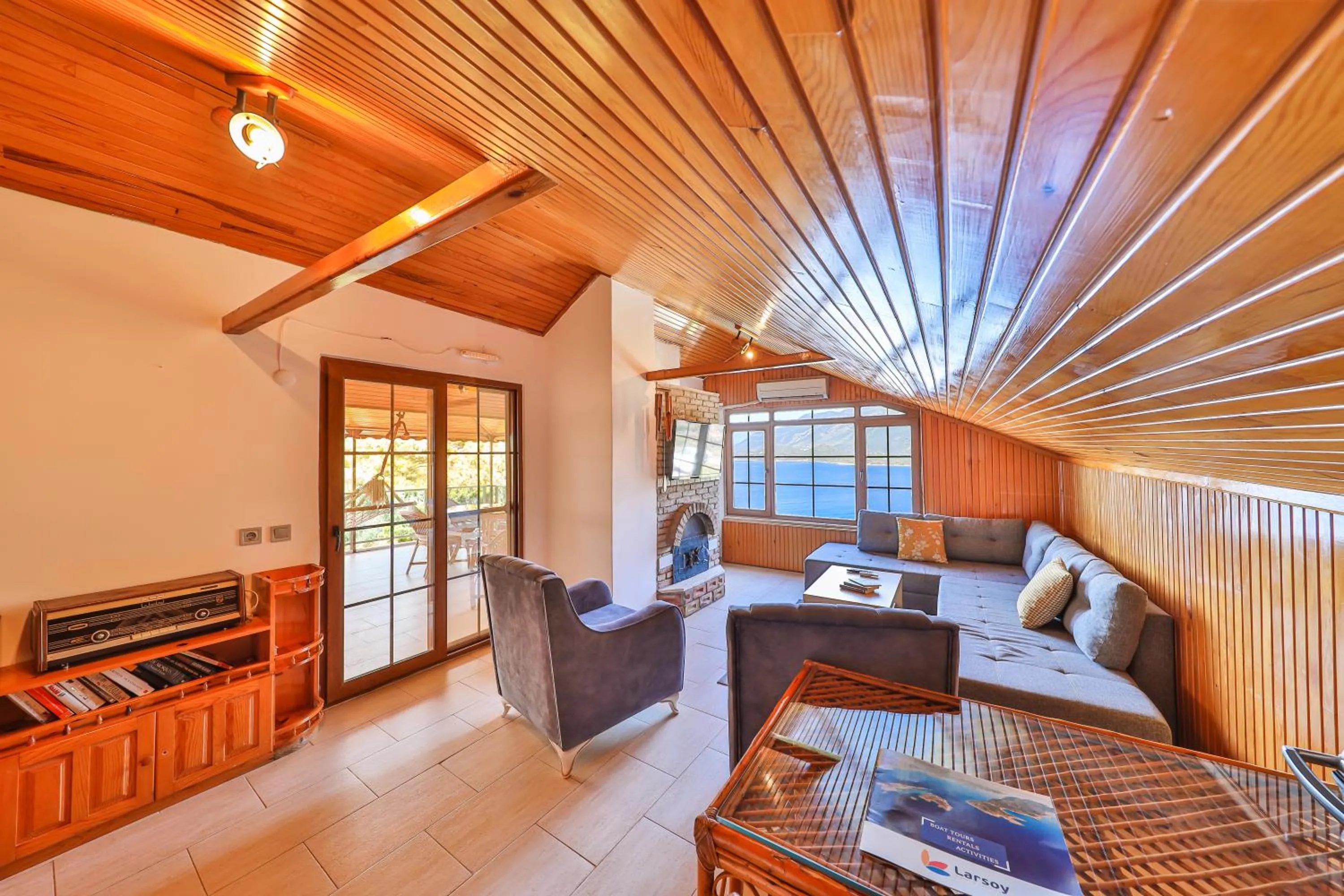 Living room in Villa Dundar - Kas Apartments