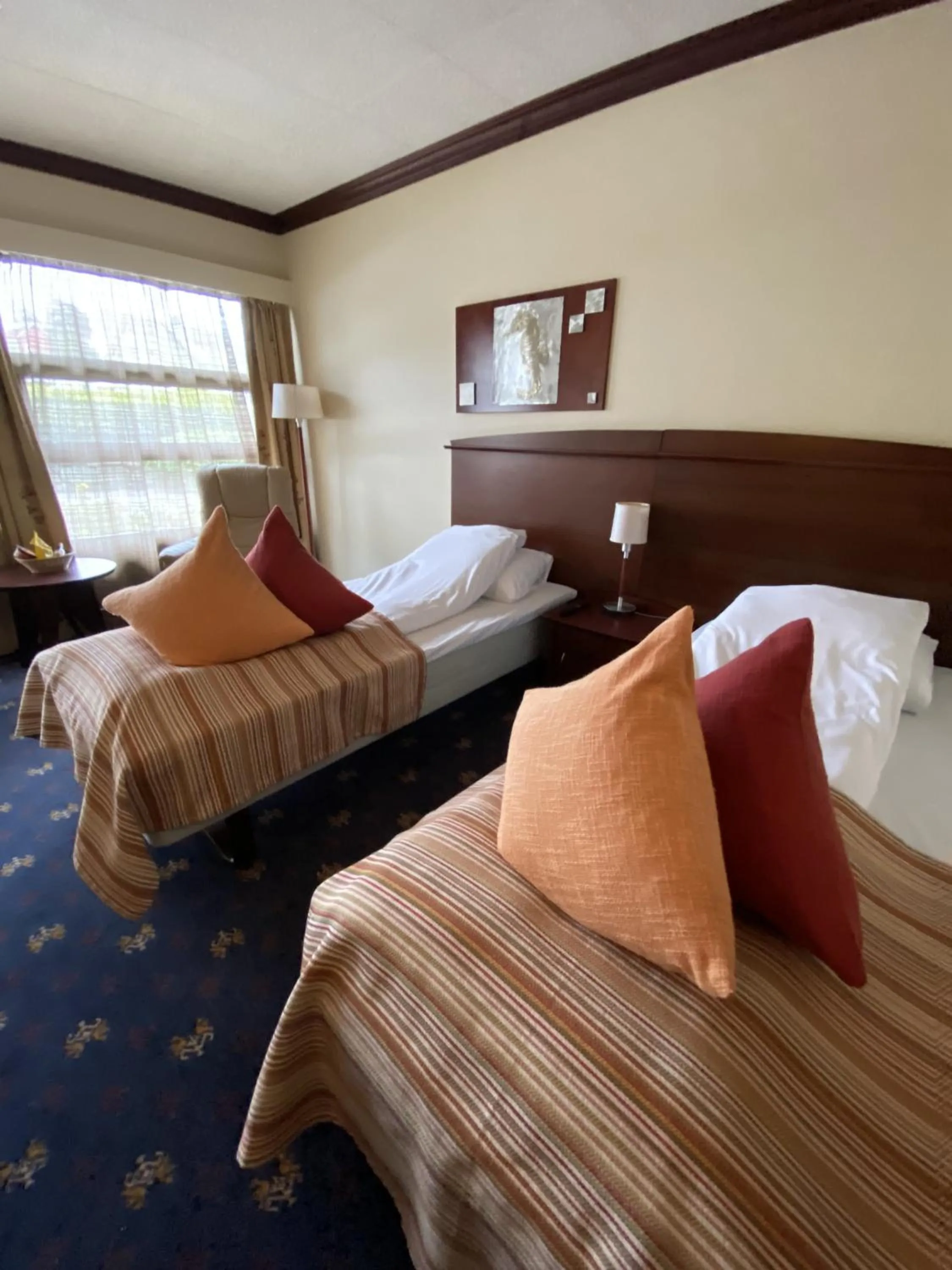 Bed in Fitjar Fjordhotell