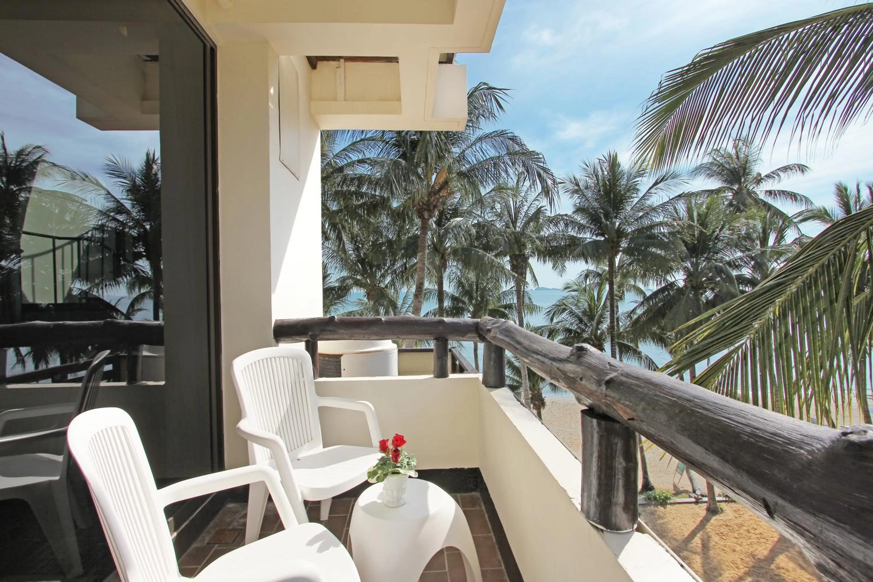 Balcony/Terrace in Rayong Chalet Resort