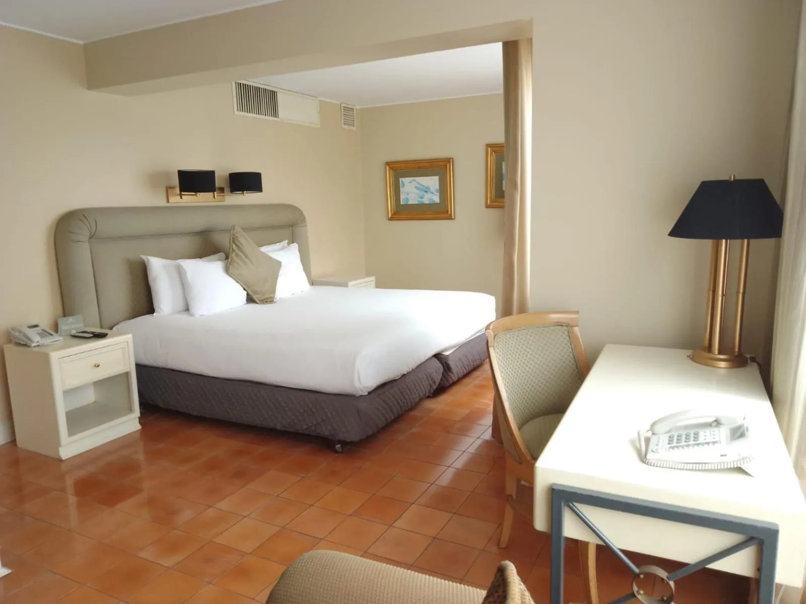 Bed in Suites del Bosque Hotel