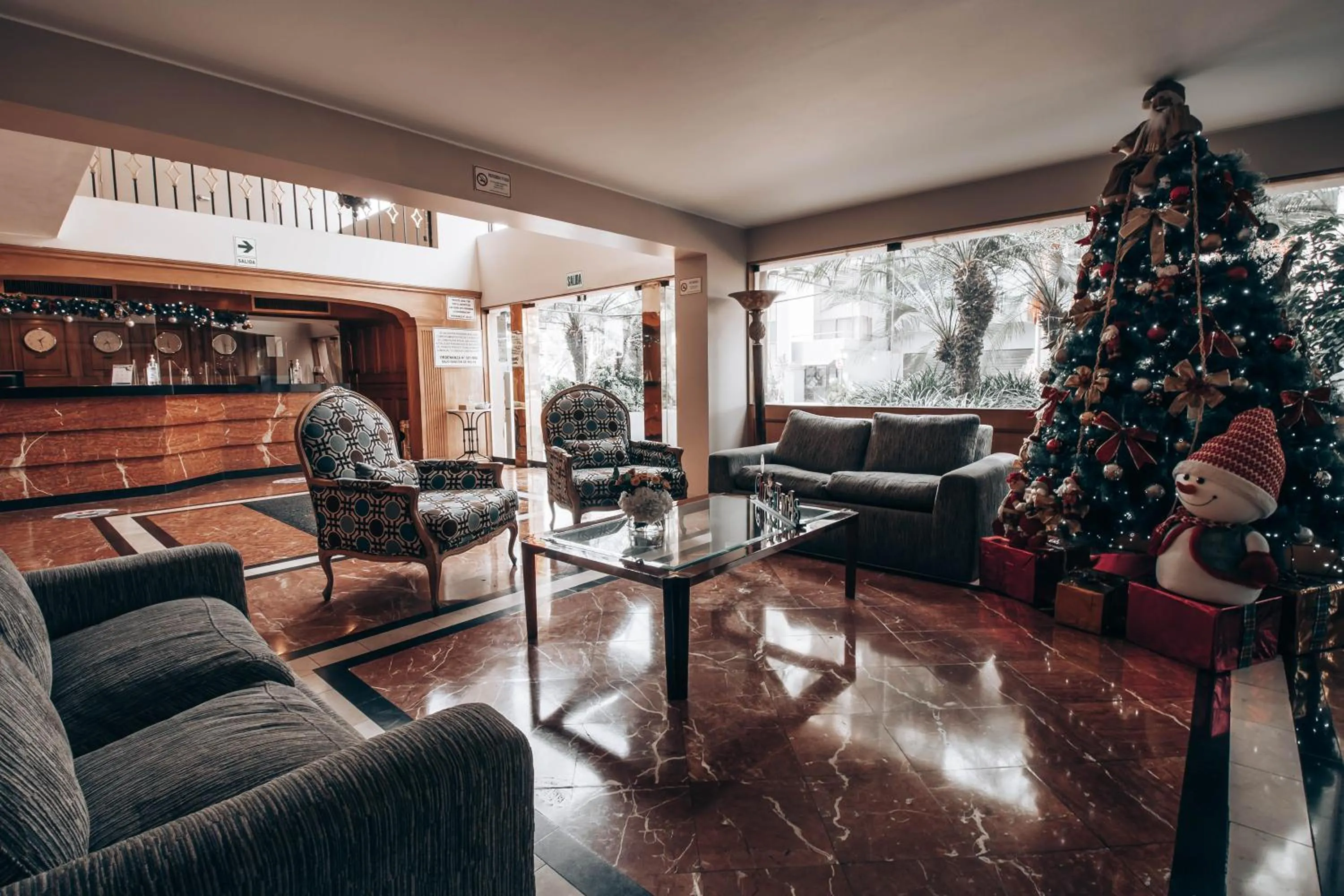 Lobby or reception in Suites del Bosque Hotel