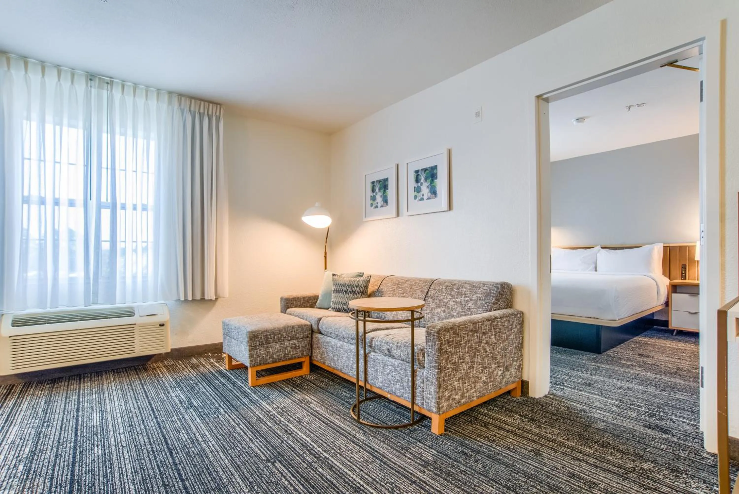 Bed in TownePlace Suites Mobile