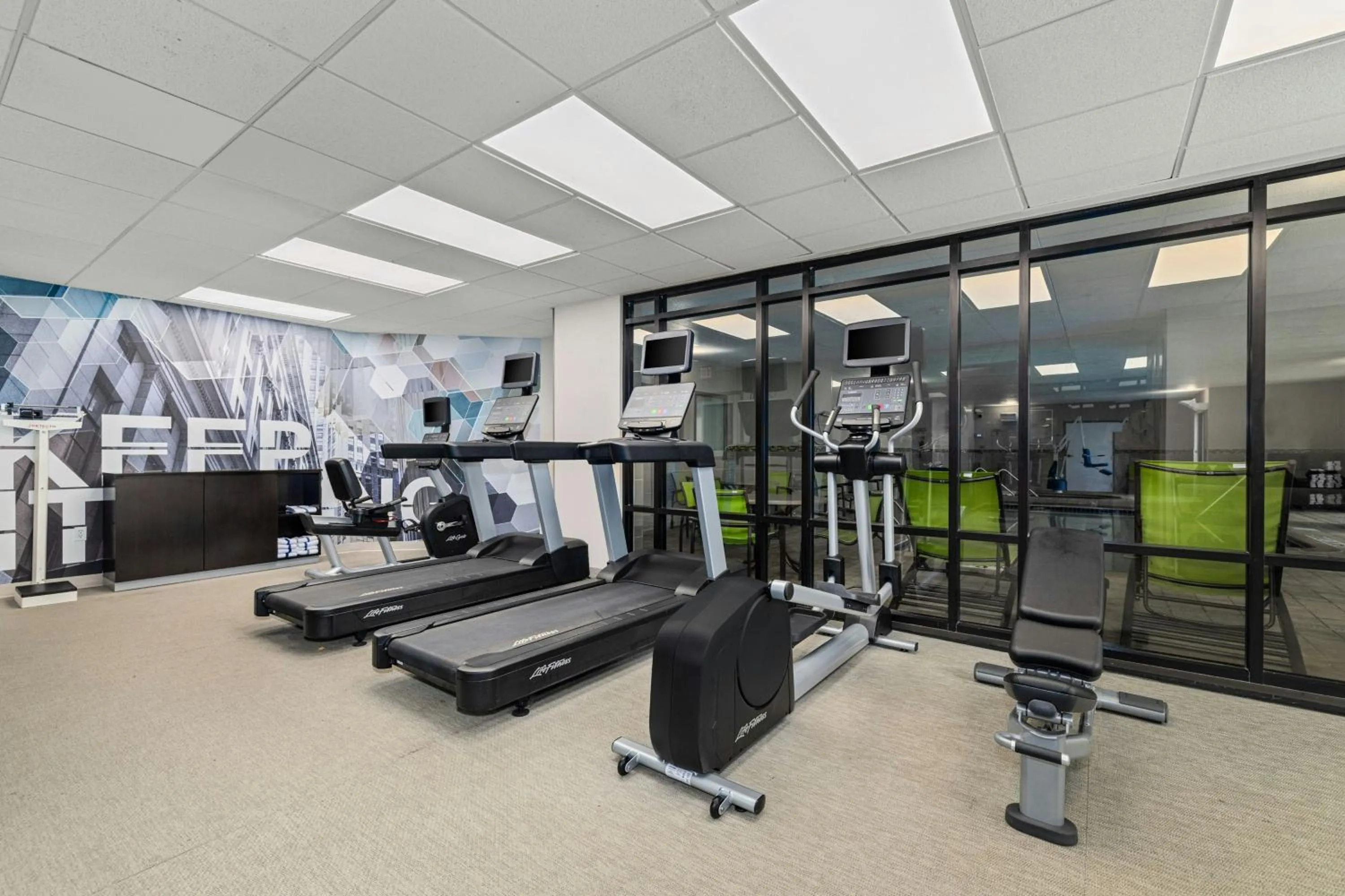 Fitness centre/facilities in SpringHill Suites Minneapolis Eden Prairie