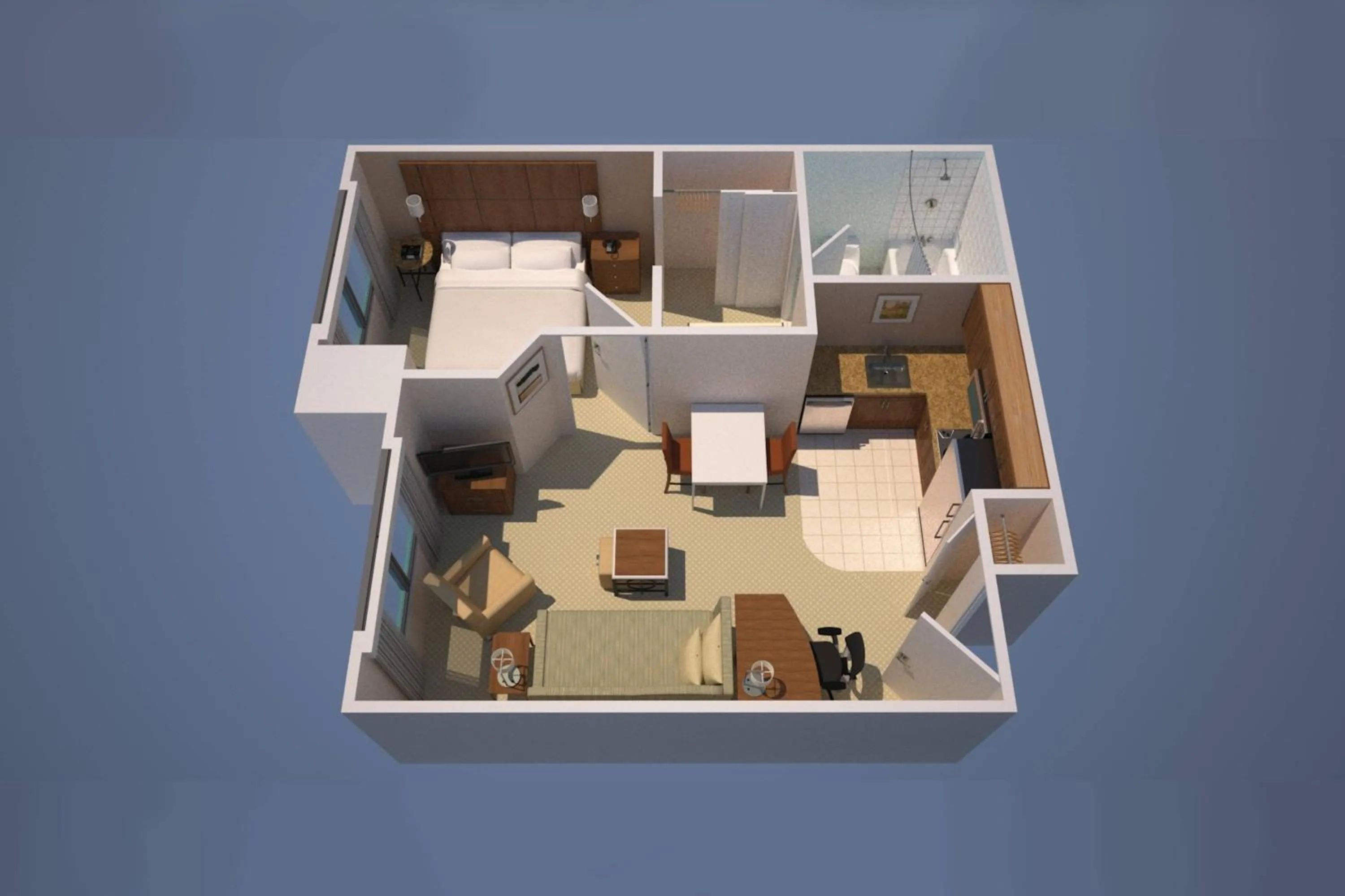 Bedroom in Residence Inn by Marriott Bloomington by Mall of America