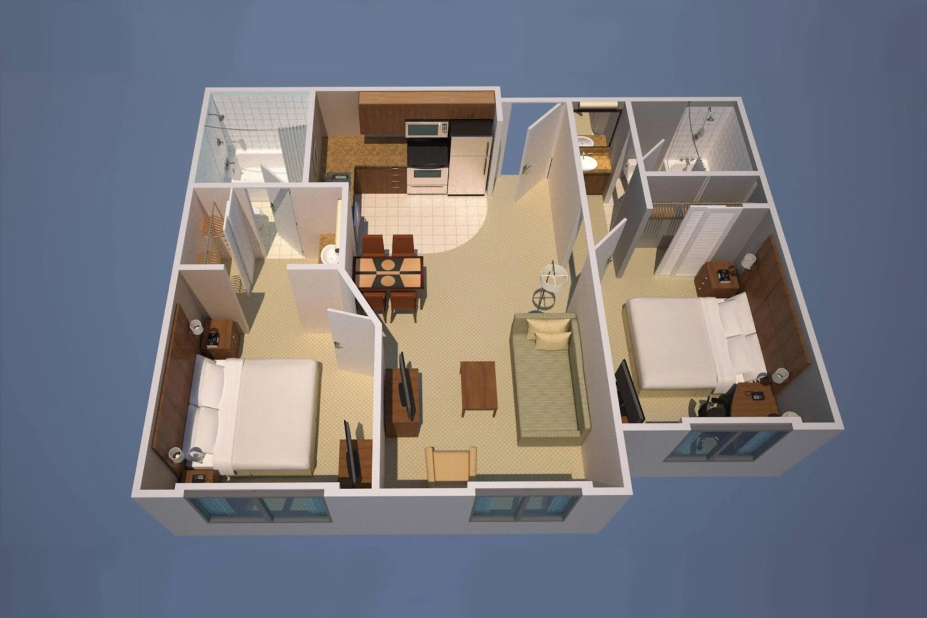 Bedroom in Residence Inn by Marriott Bloomington by Mall of America