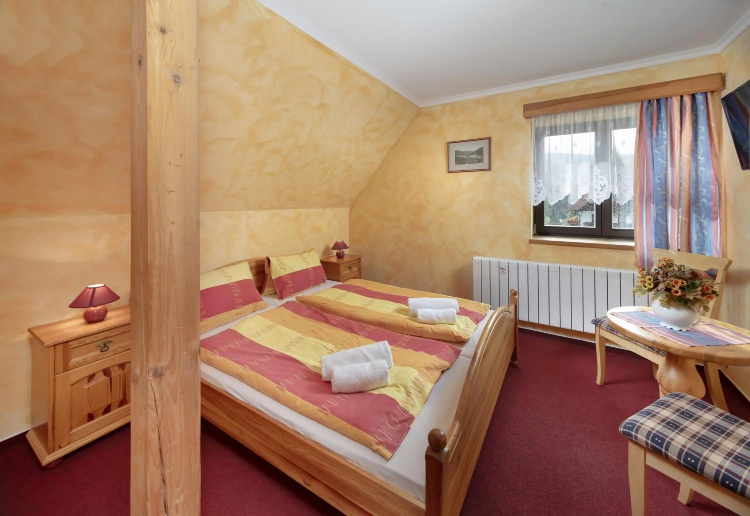 Bed in Hotel Resort Martin & Kristyna